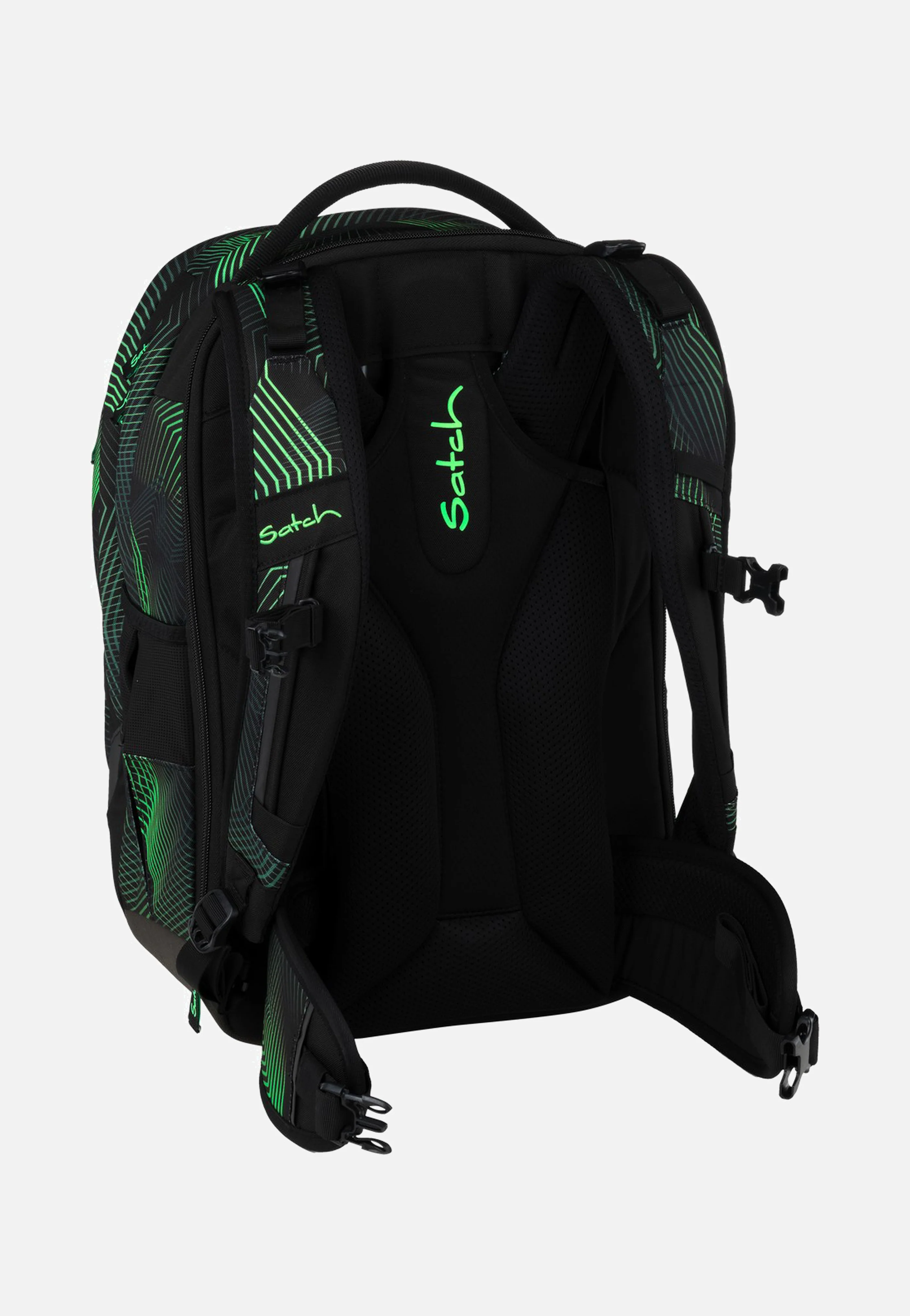 Match Plus Seismic Green - Schulranzen - Image 5