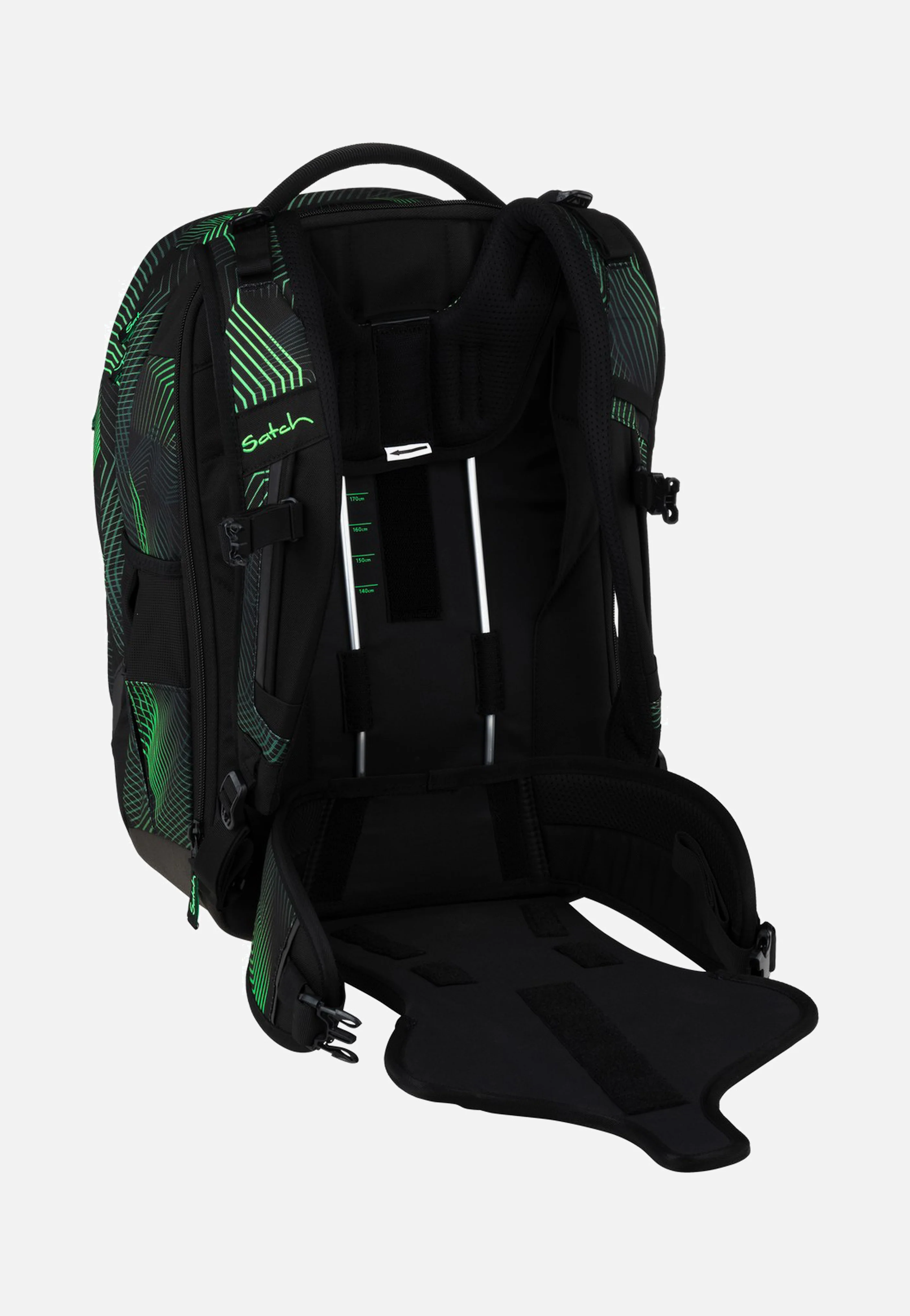 Match Plus Seismic Green - Schulranzen - Image 6