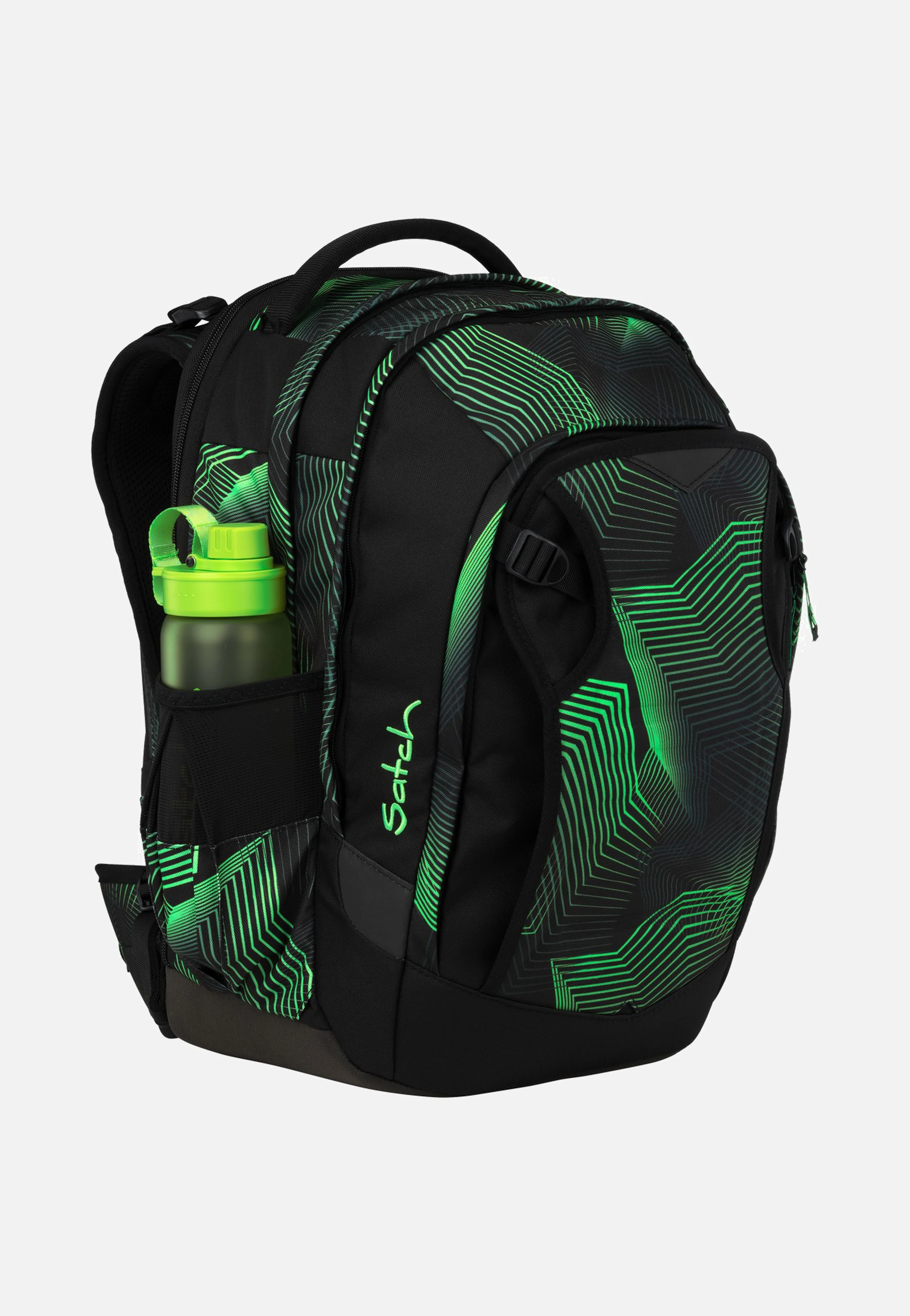 Match Plus Seismic Green - Schulranzen - Image 7