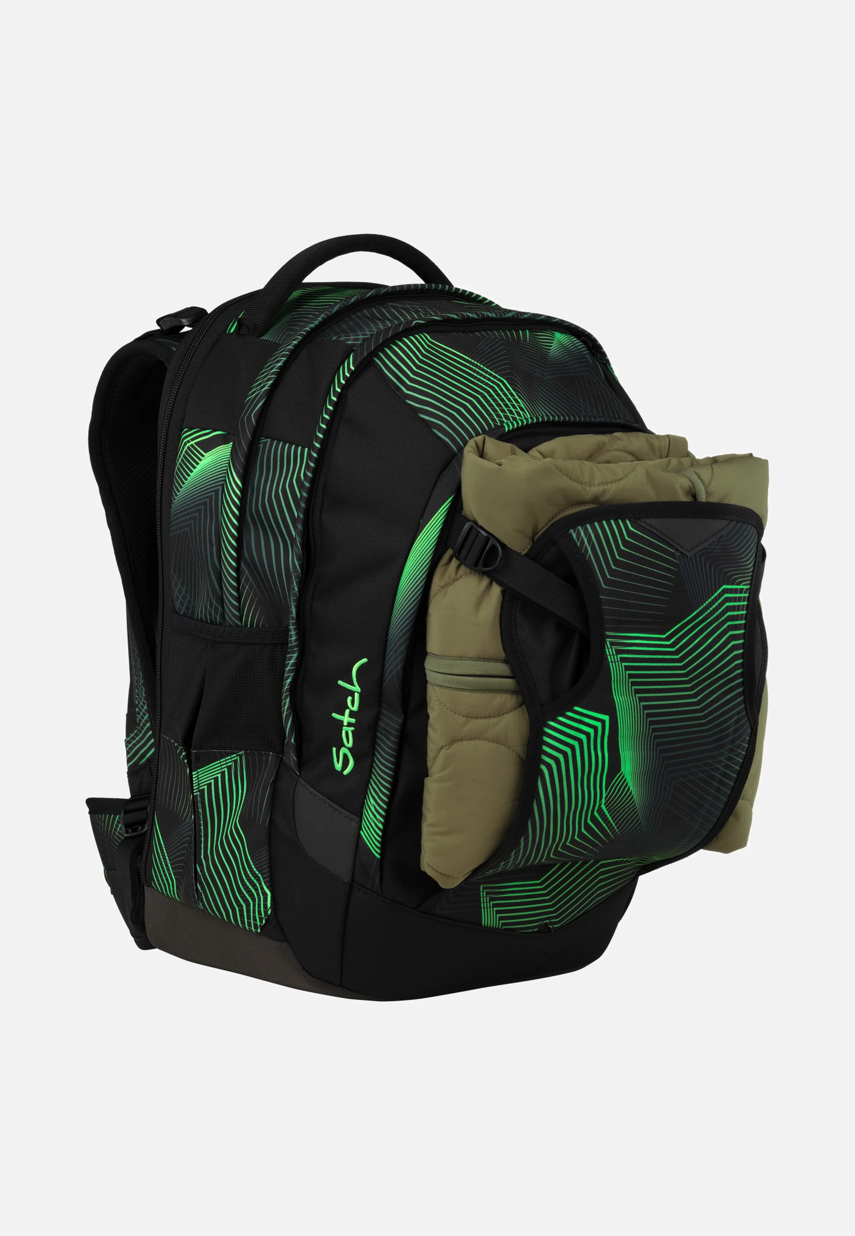 Match Plus Seismic Green - Schulranzen - Image 8