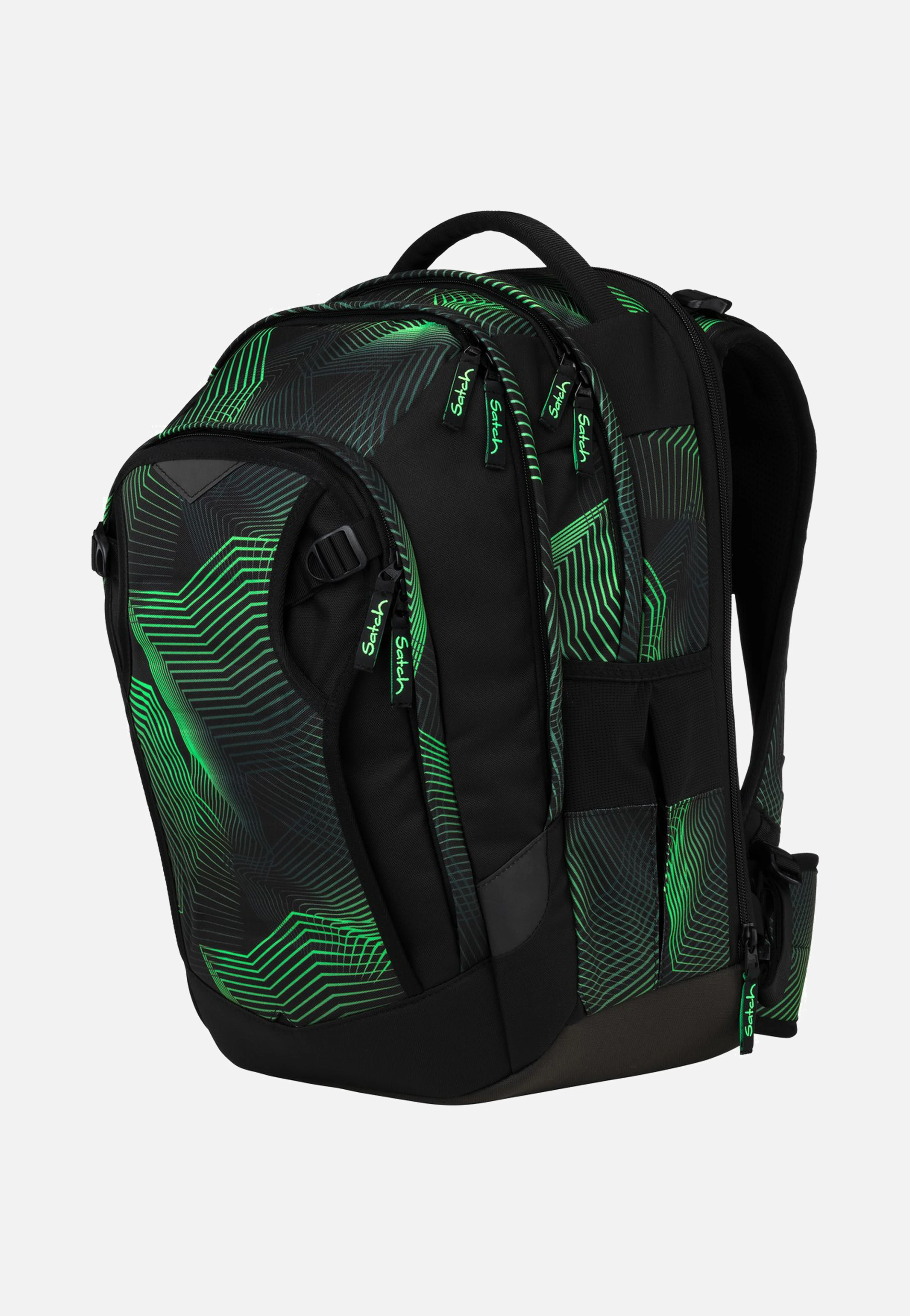Match Plus Seismic Green - Schulranzen - Image 9