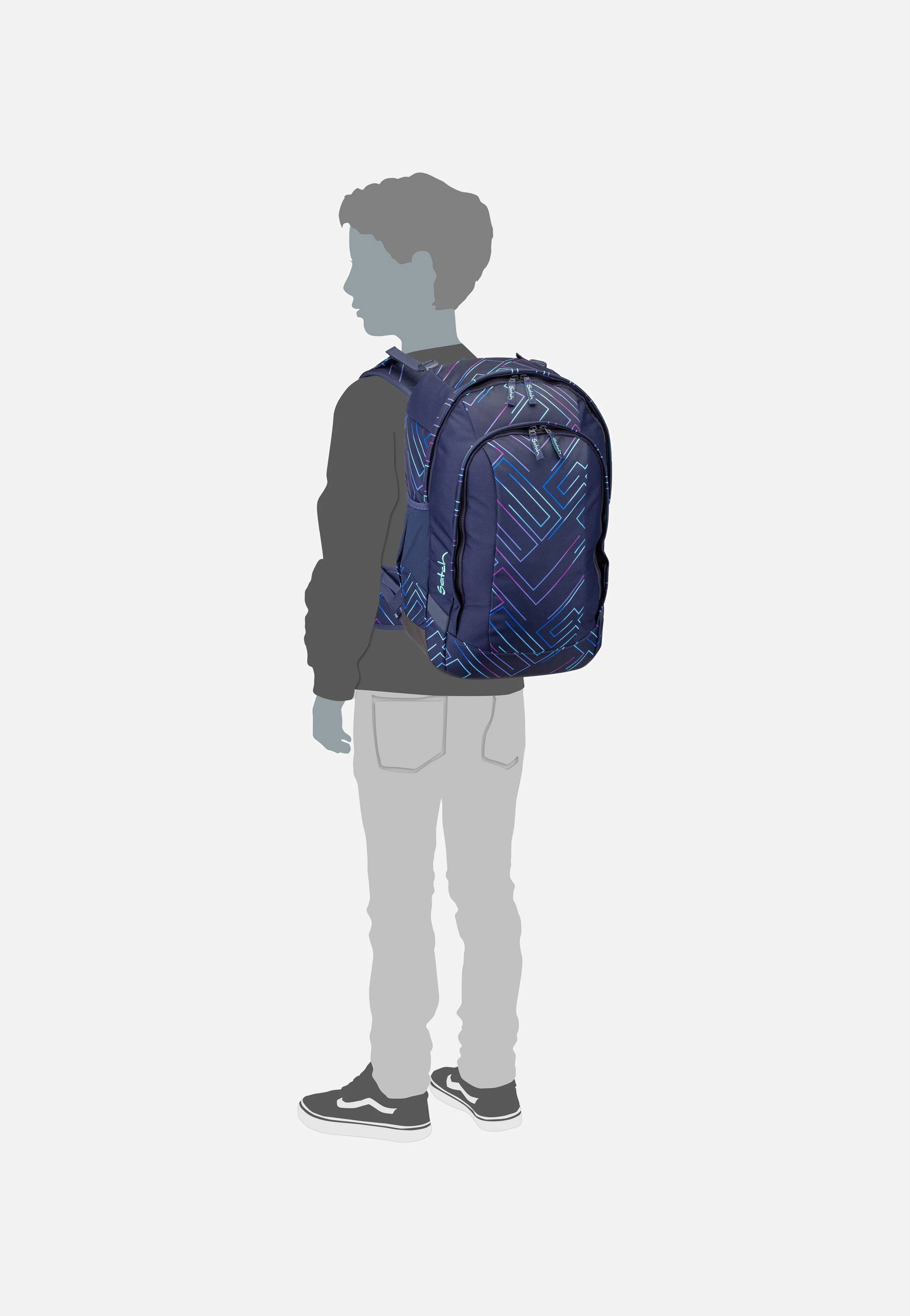 satch Air Gradient Mint - Schulranzen - Image 7
