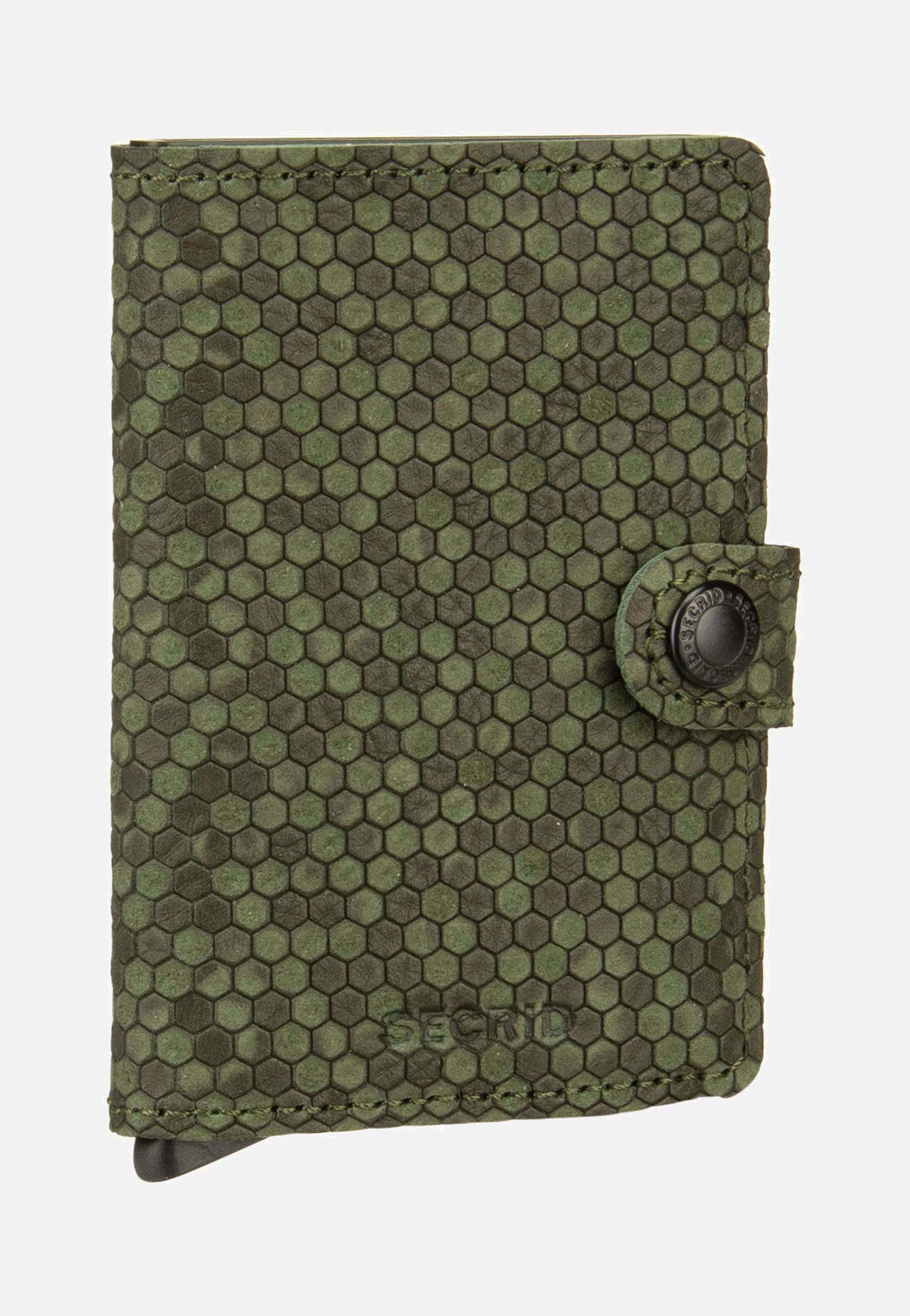 Miniwallet Hexagon Green - Portemonnaie