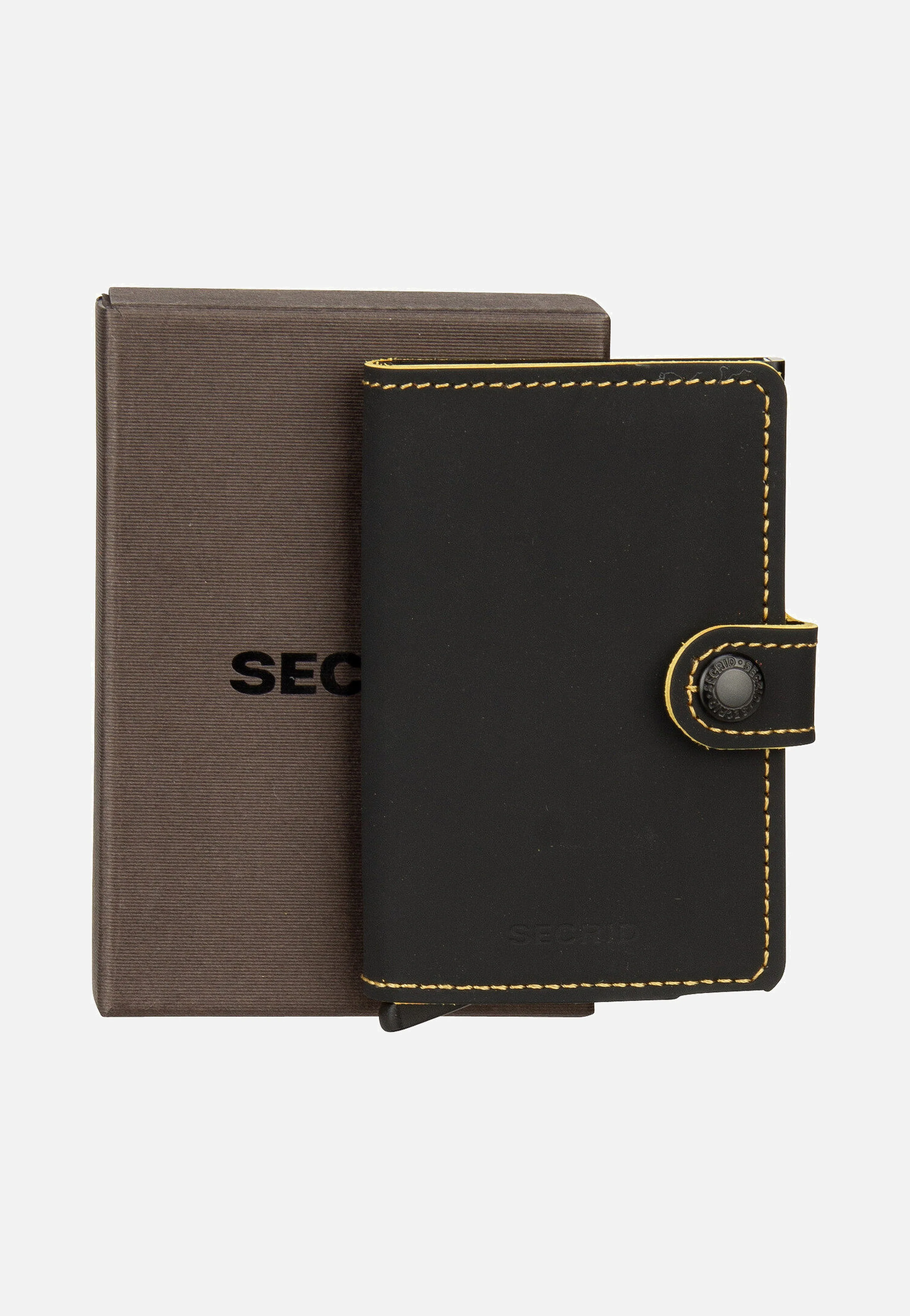Miniwallet Matte Black-Ochre - Portemonnaie - Image 6