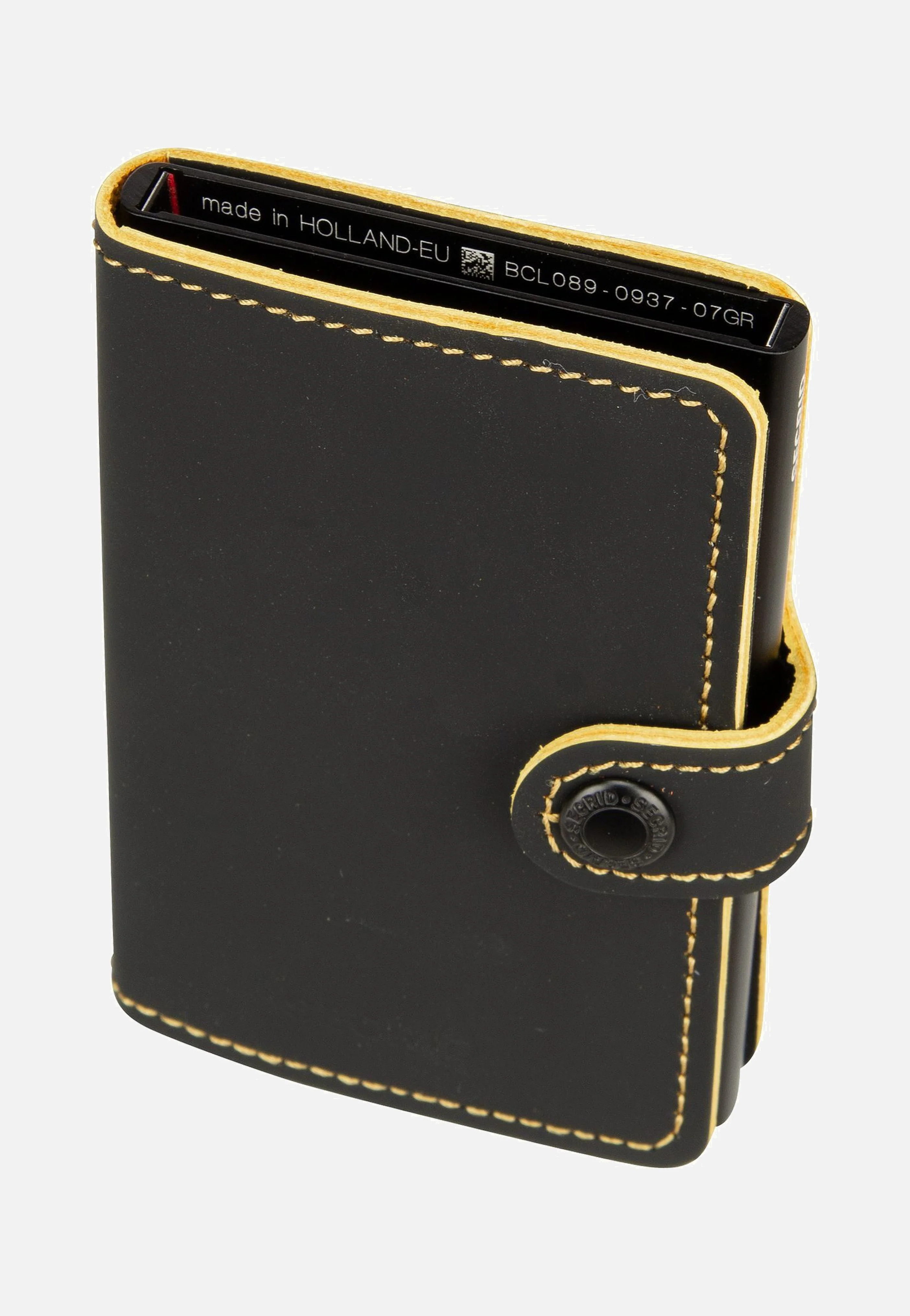 Miniwallet Matte Black-Ochre - Portemonnaie - Image 7