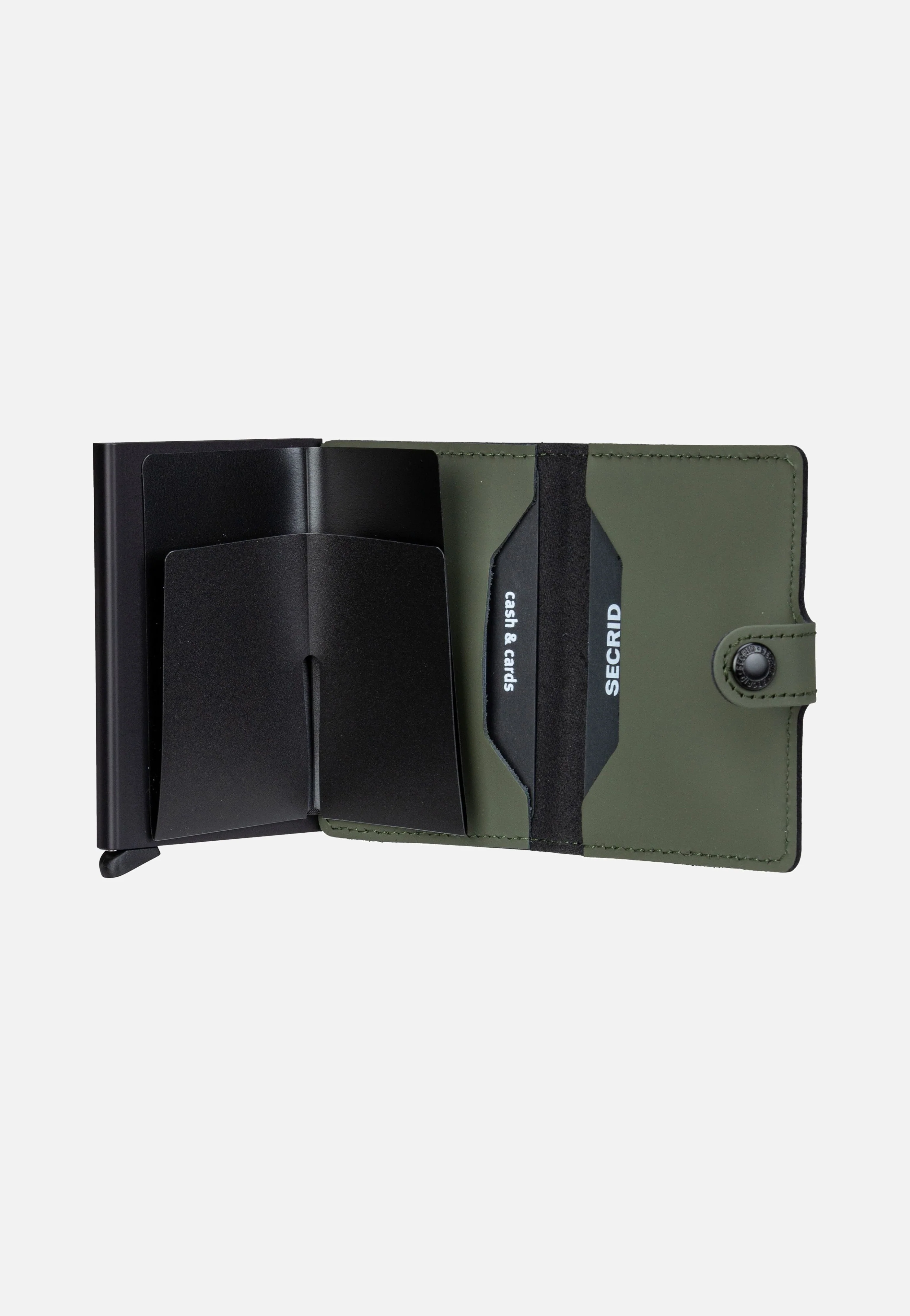 Miniwallet Matte Green-Black - Portemonnaie - Image 3