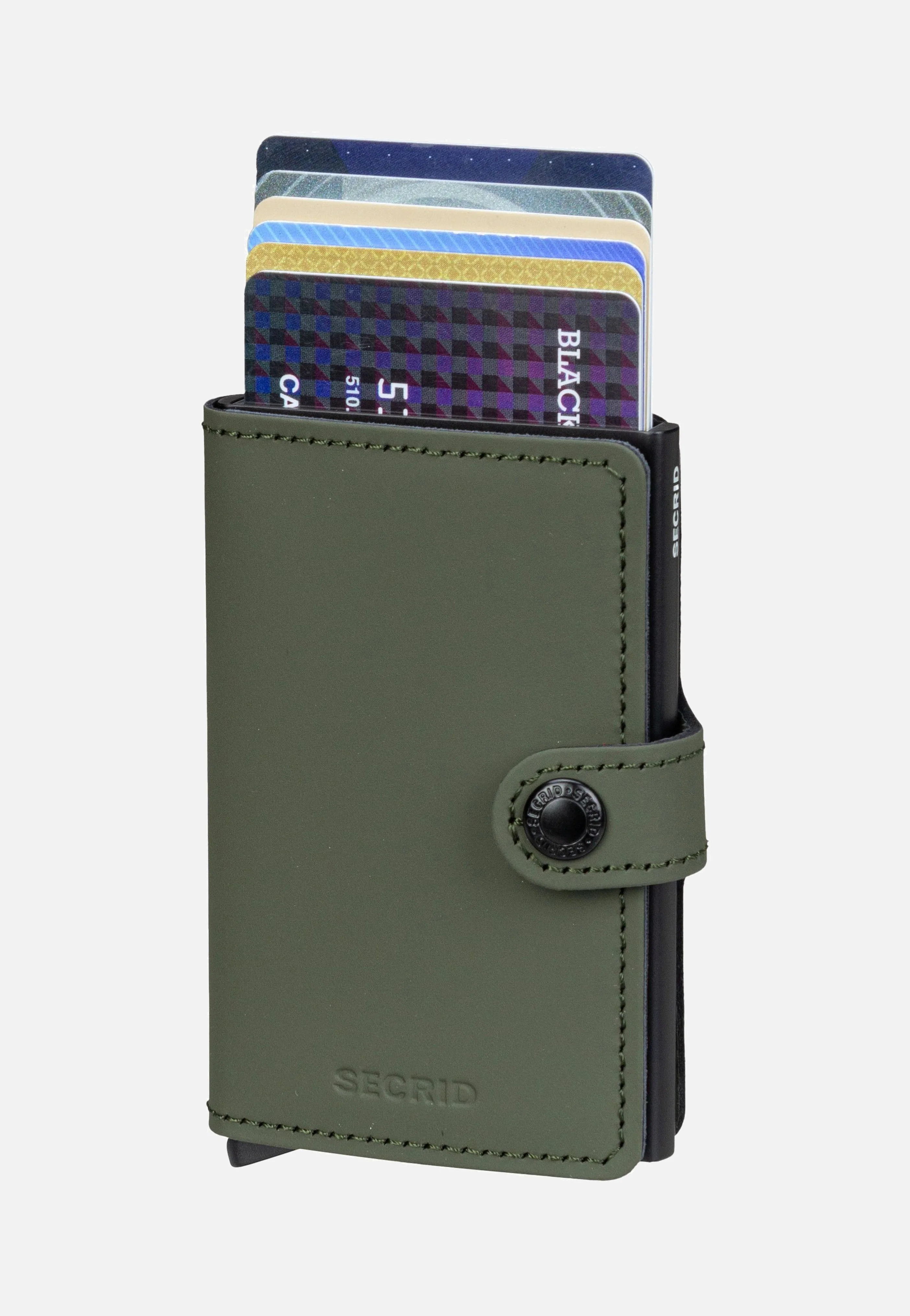 Miniwallet Matte Green-Black - Portemonnaie - Image 4