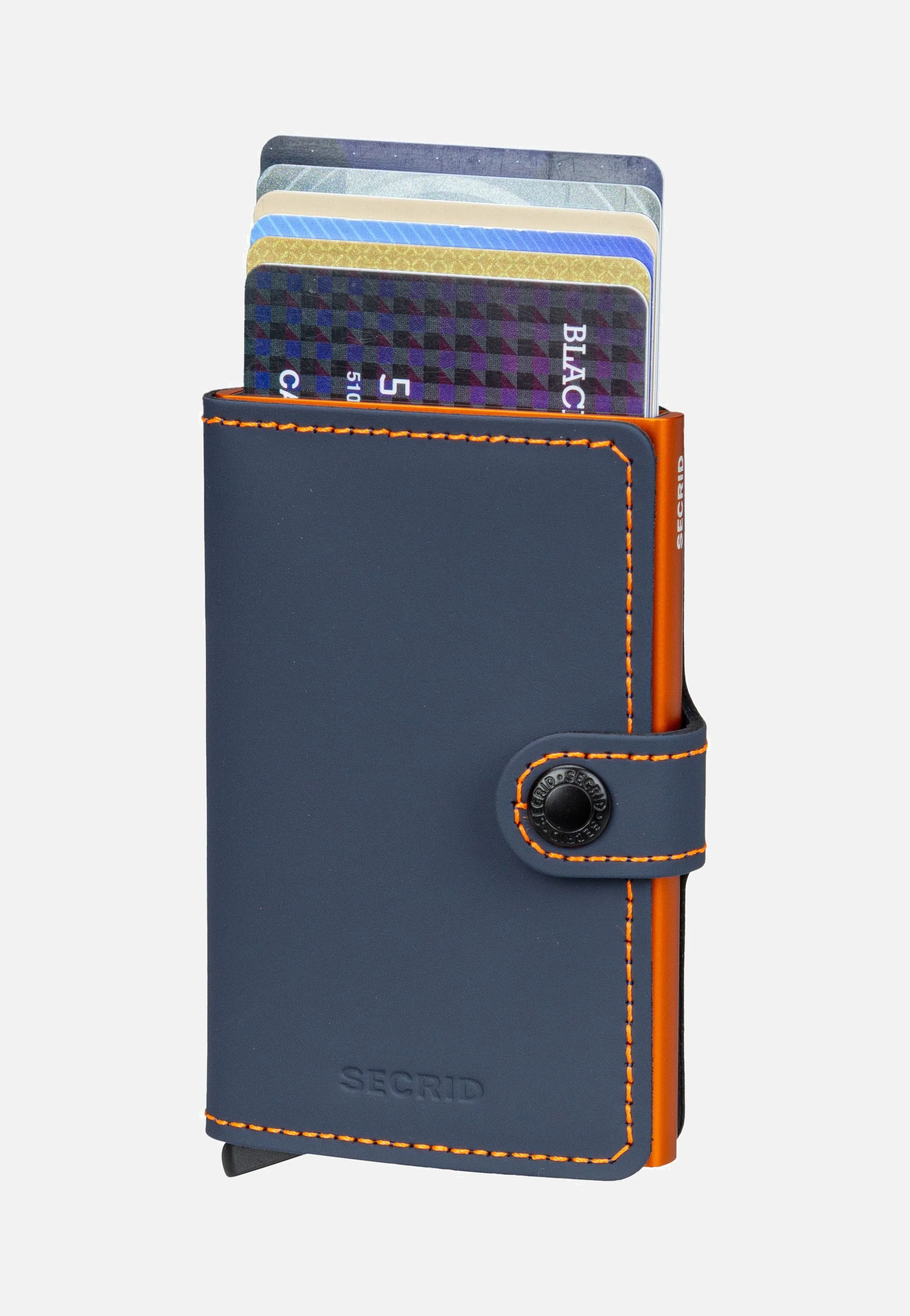 Miniwallet Matte Night Blue-Orange - Portemonnaie - Image 3