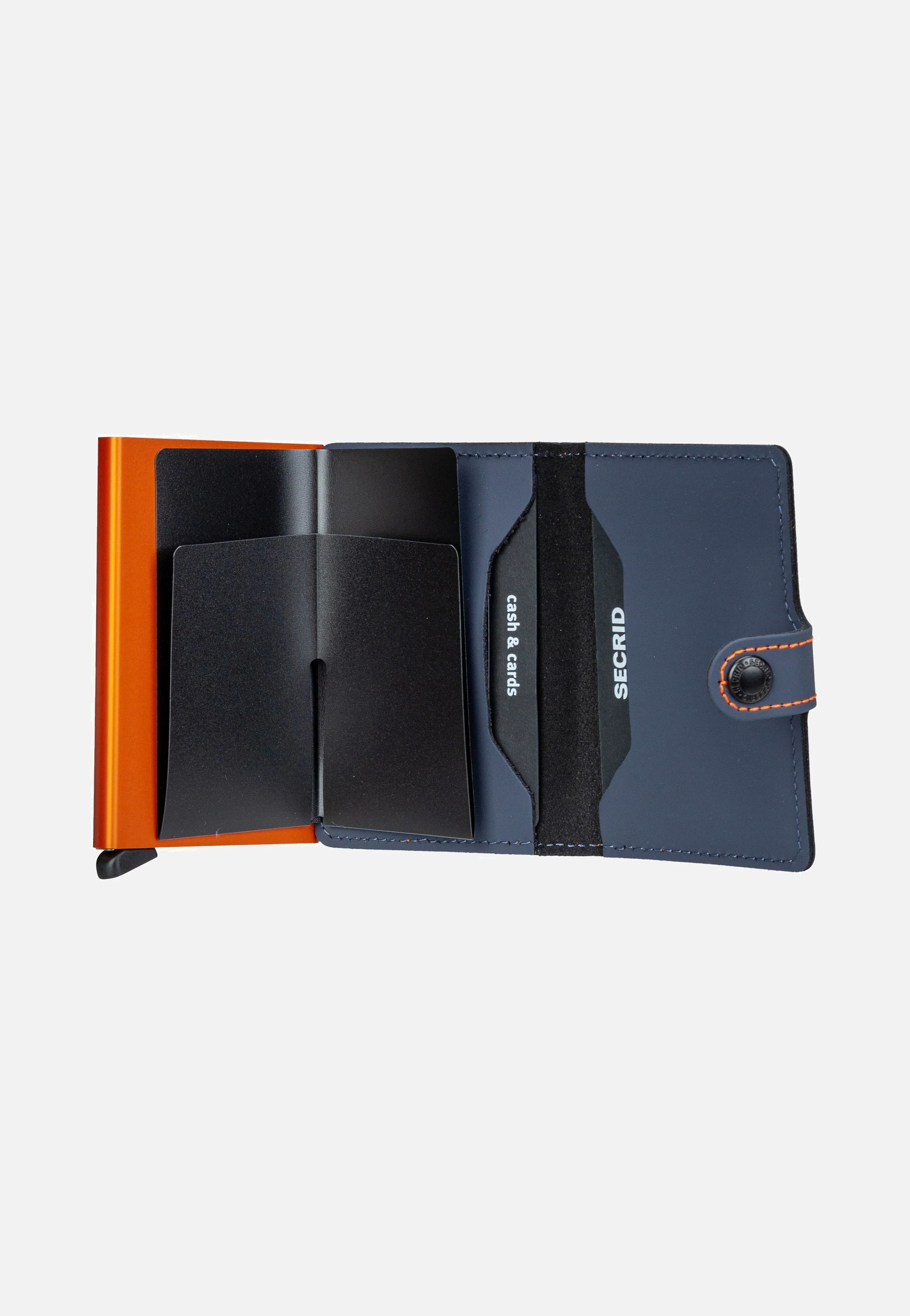 Miniwallet Matte Night Blue-Orange - Portemonnaie - Image 4