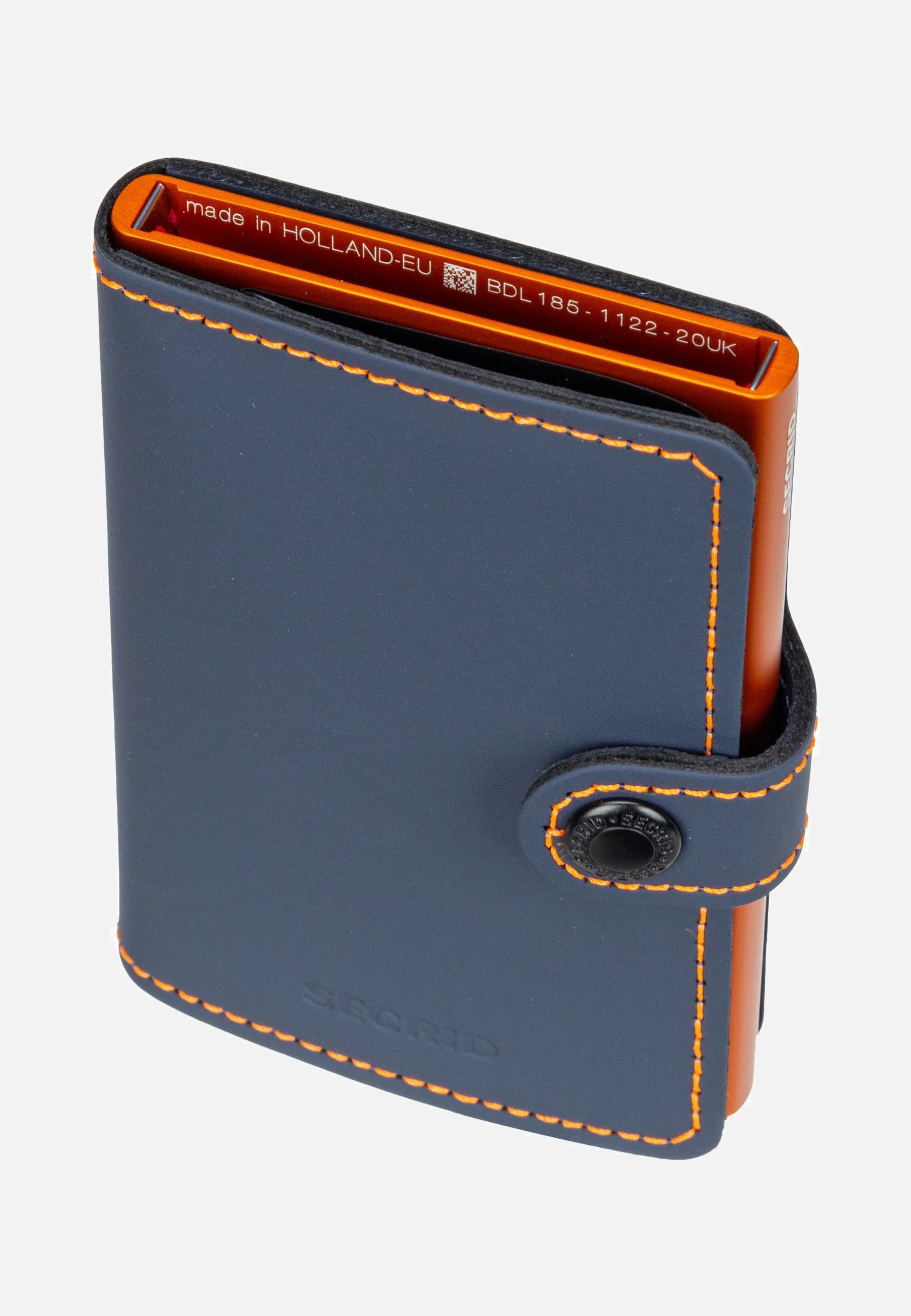 Miniwallet Matte Night Blue-Orange - Portemonnaie - Image 6