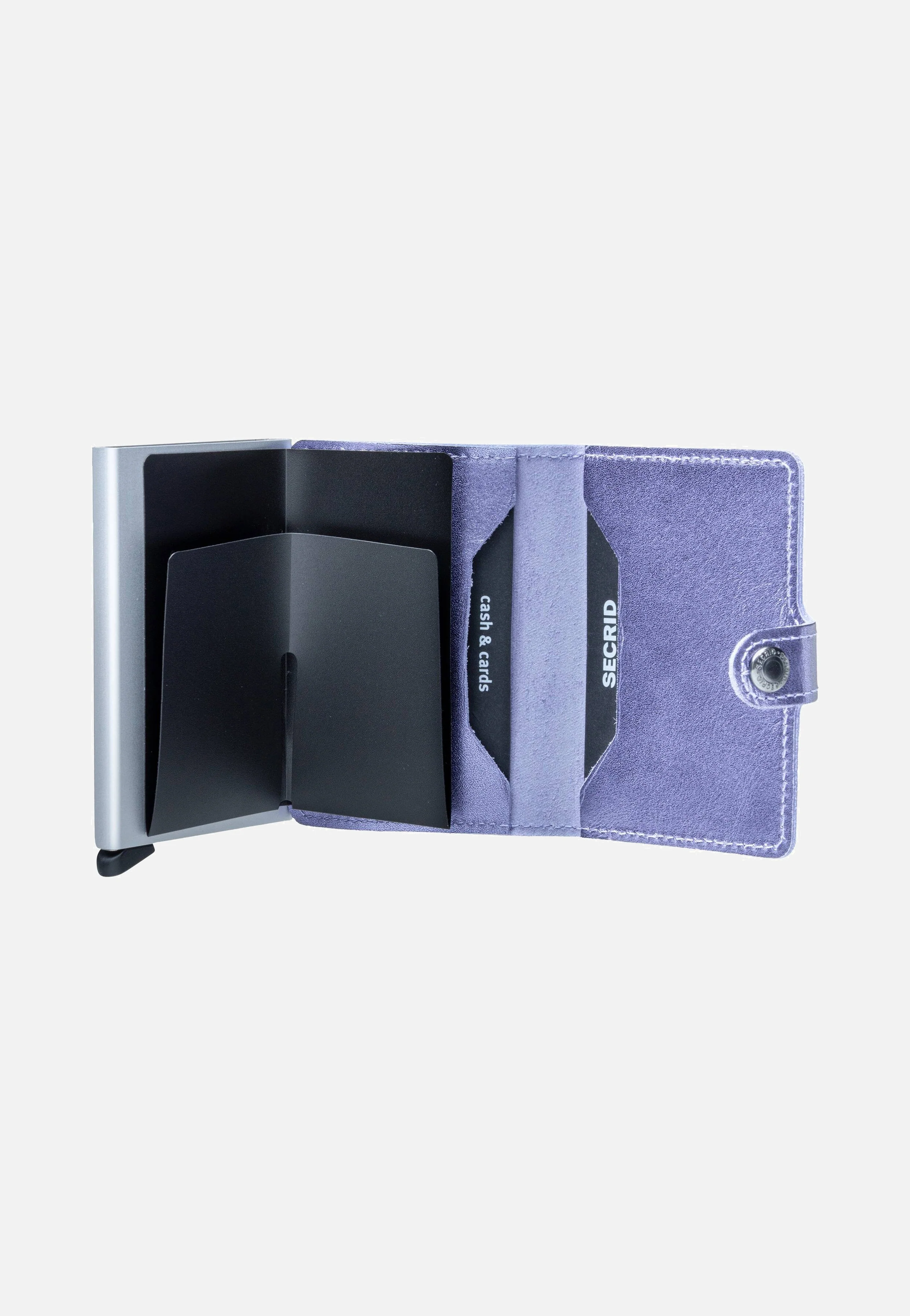 Miniwallet Metallic Metallic Lila-Silver - Portemonnaie - Image 3