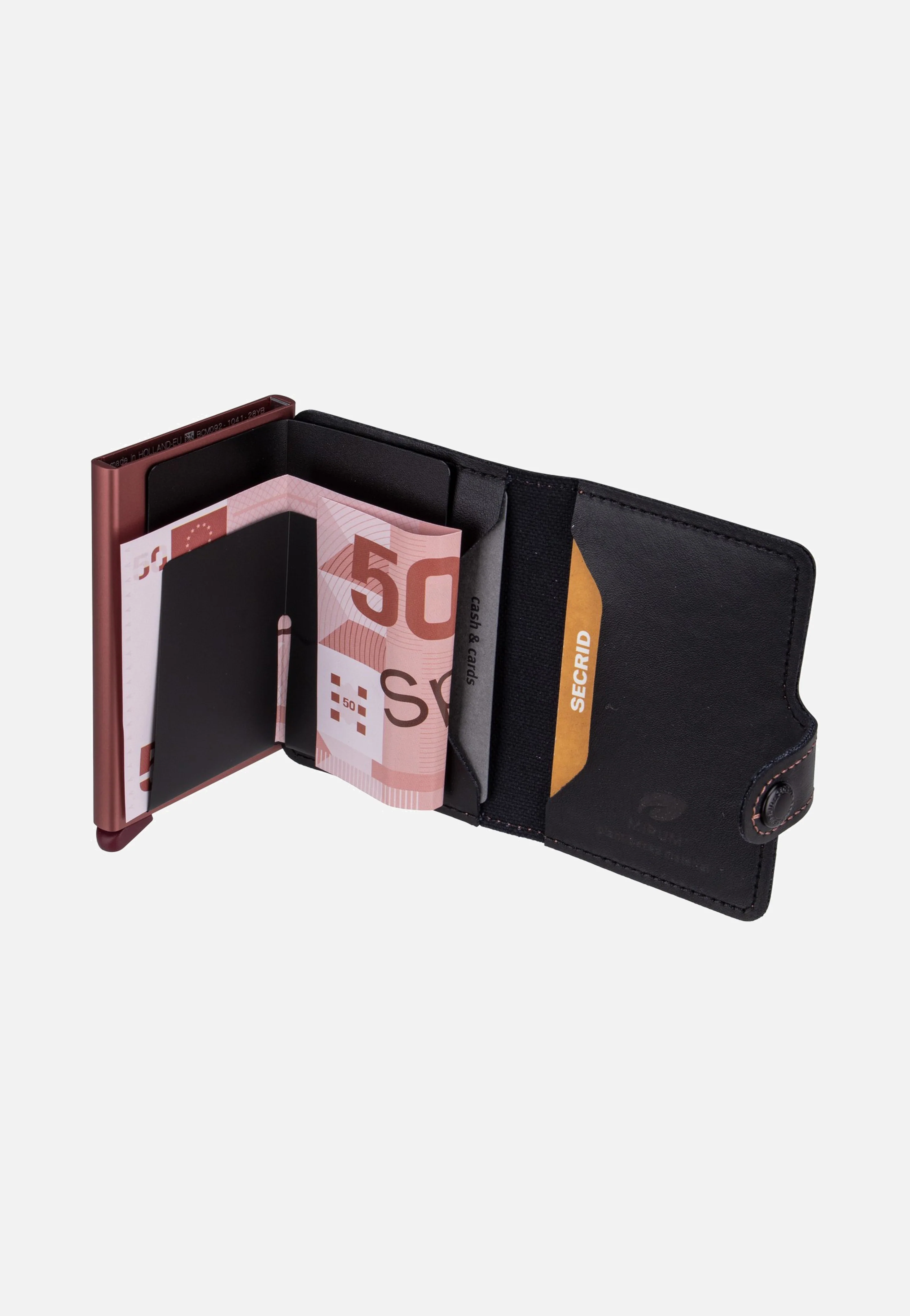 Miniwallet Mirum Plant-Based Black Rose - Portemonnaie - Image 6