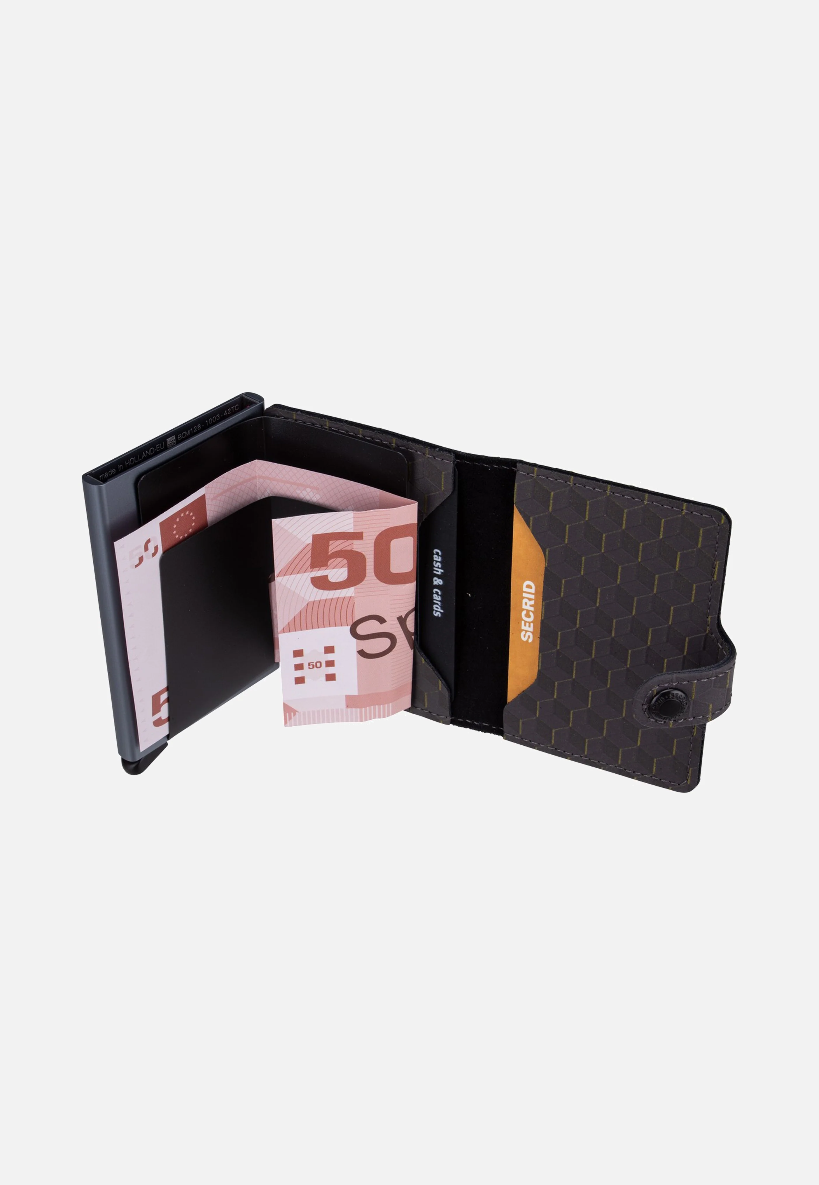 Miniwallet Optical Grey-Yellow - Portemonnaie - Image 6