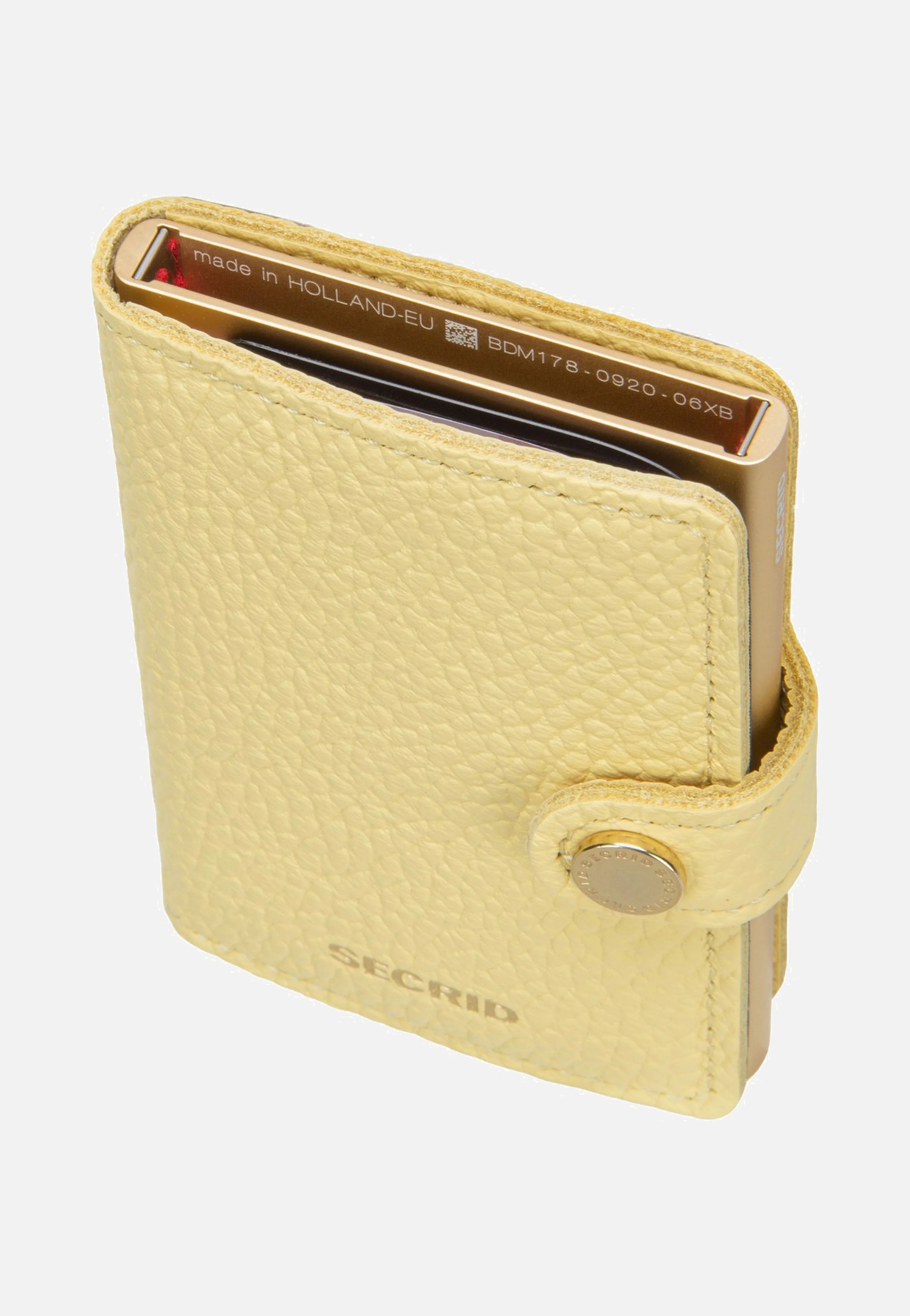 Miniwallet Pebble Butter Yellow - Portemonnaie - Image 5