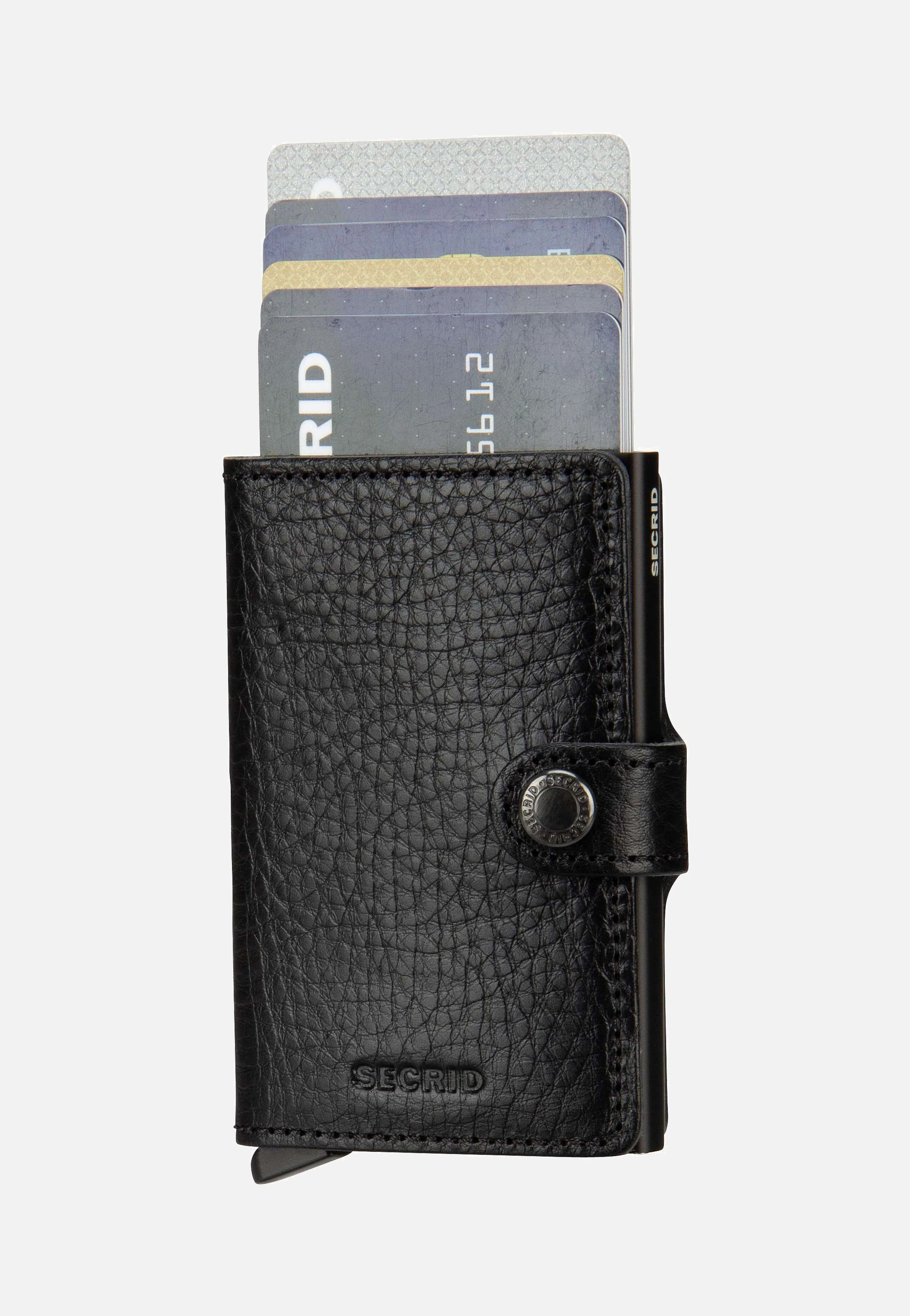 Miniwallet Veg Tanned Black-Black - Portemonnaie - Image 5