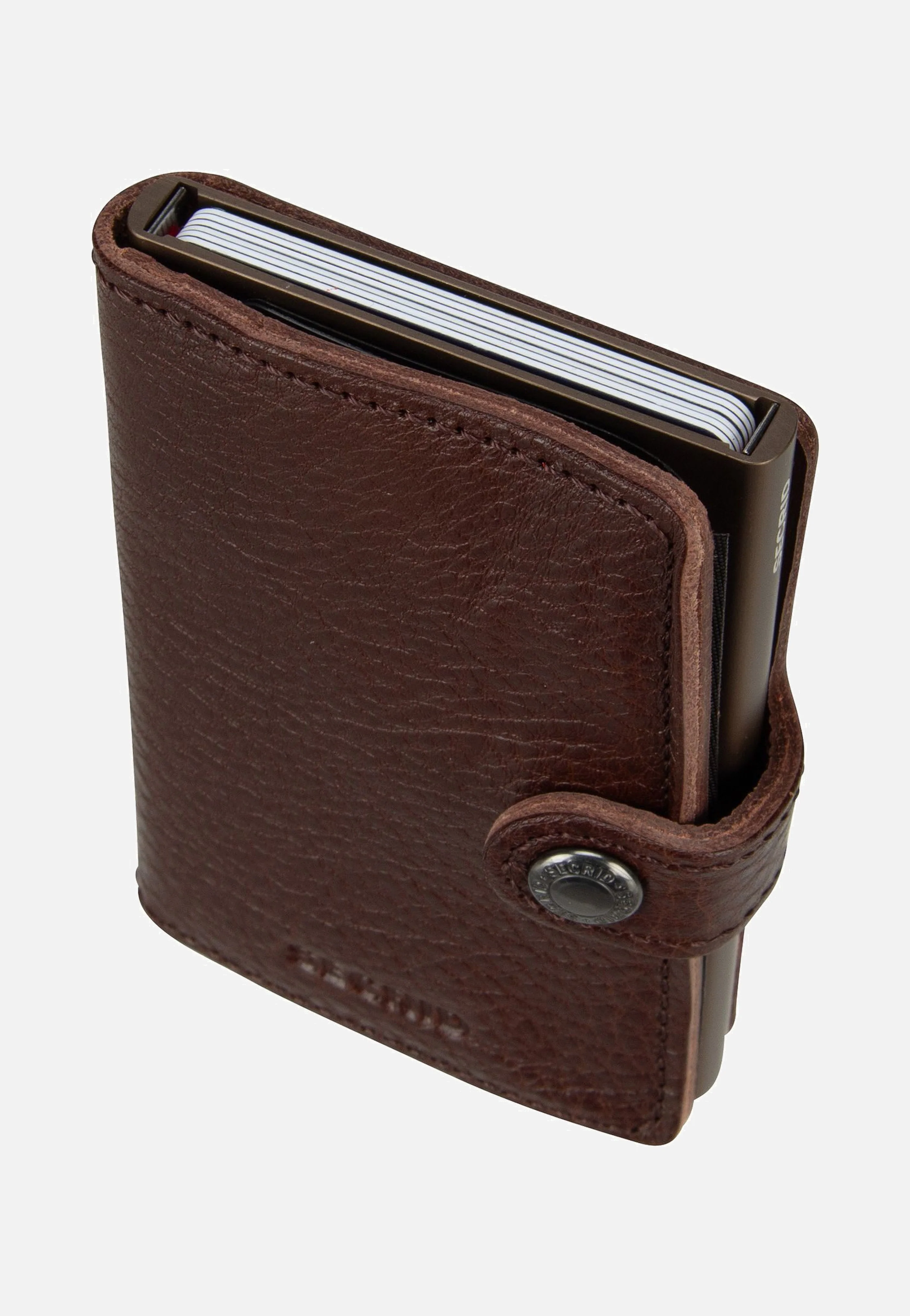 Miniwallet Veg Tanned Espresso-Brown - Portemonnaie - Image 6
