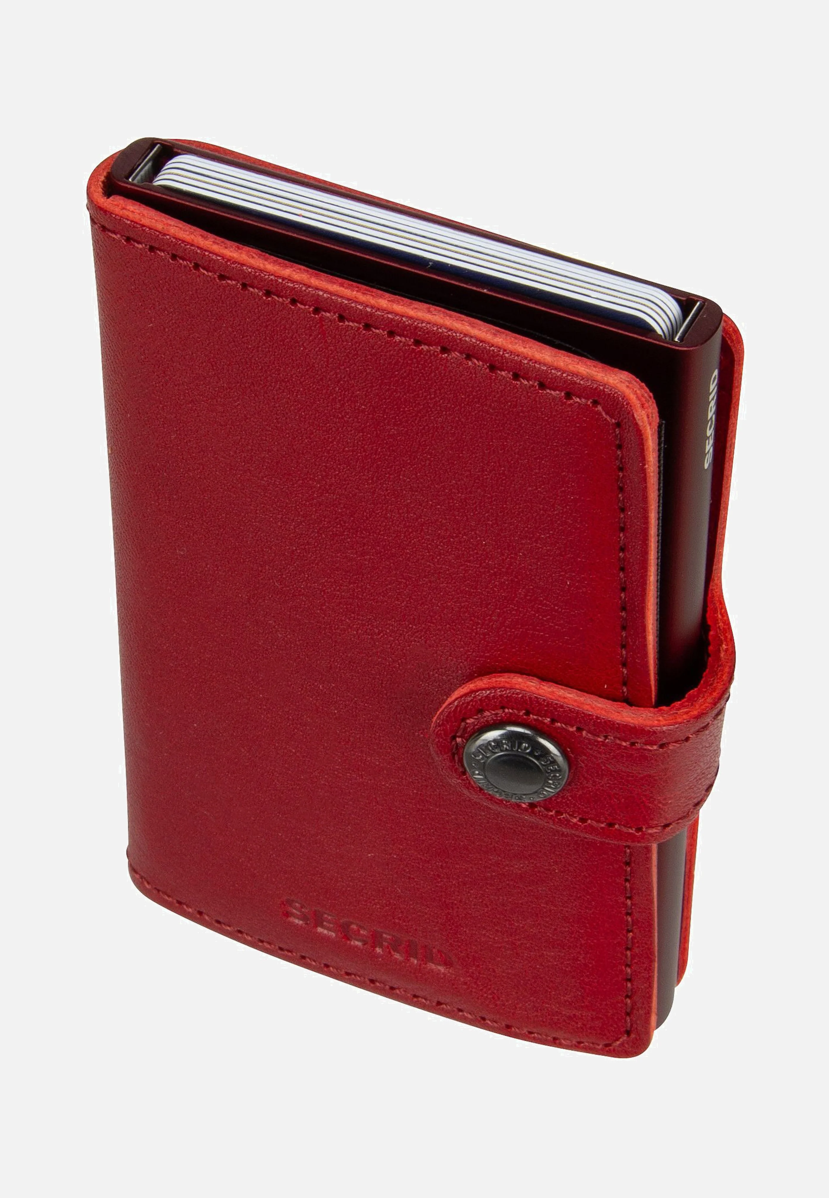 Miniwallet Veg Tanned Rosso-Bordeaux - Portemonnaie - Image 5