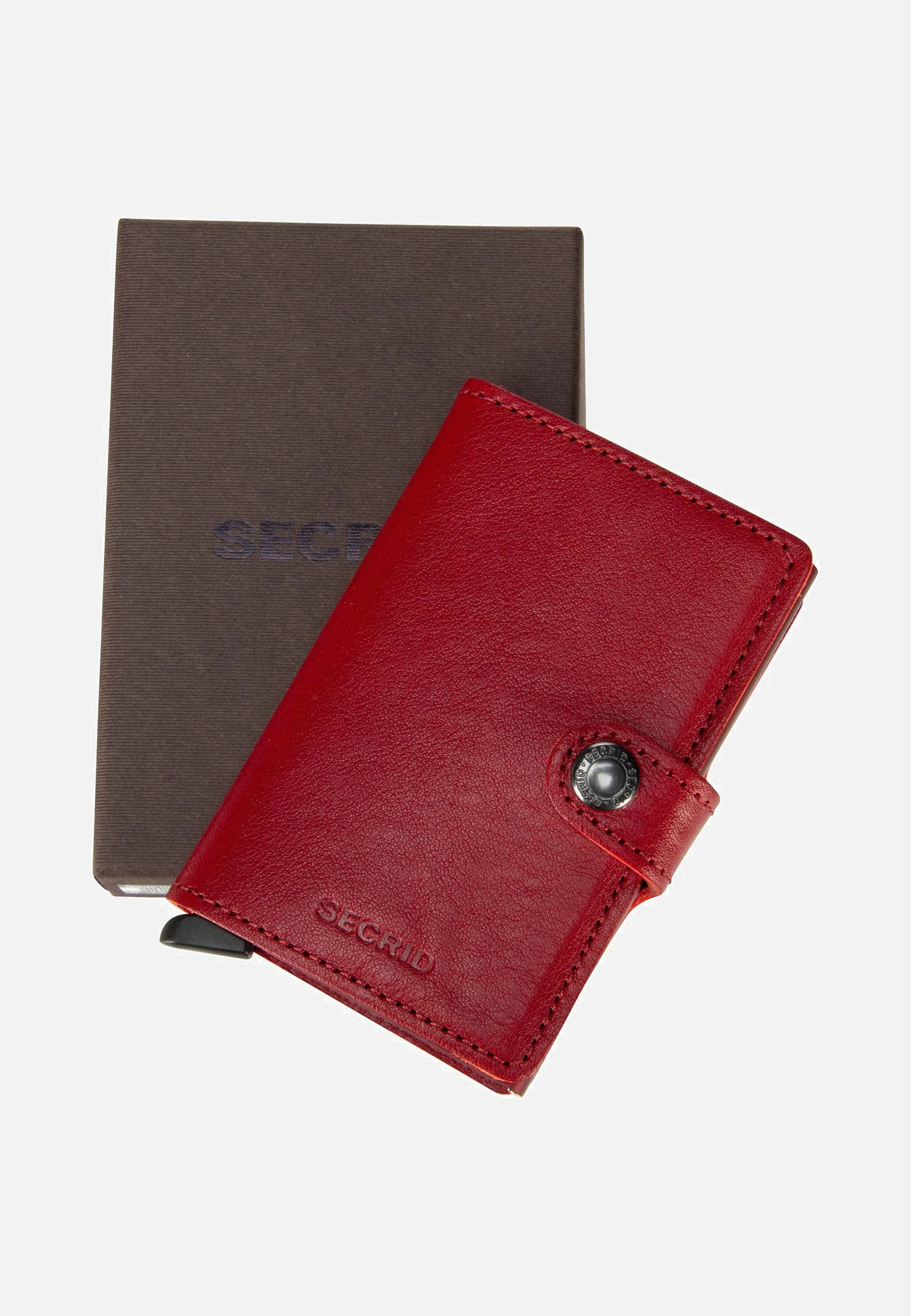 Miniwallet Veg Tanned Rosso-Bordeaux - Portemonnaie - Image 7