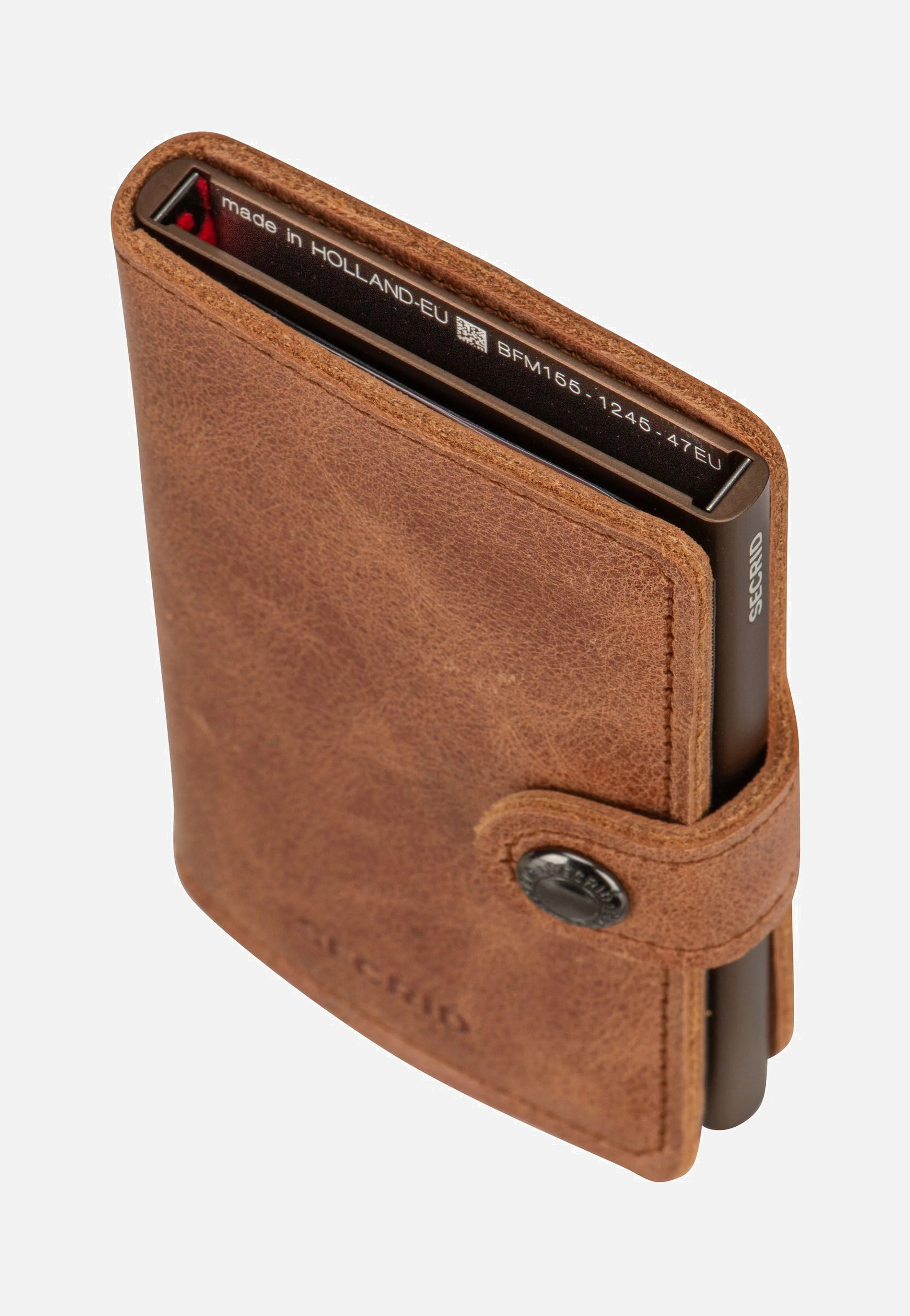 Miniwallet Vintage Cognac-Brown - Portemonnaie - Image 5