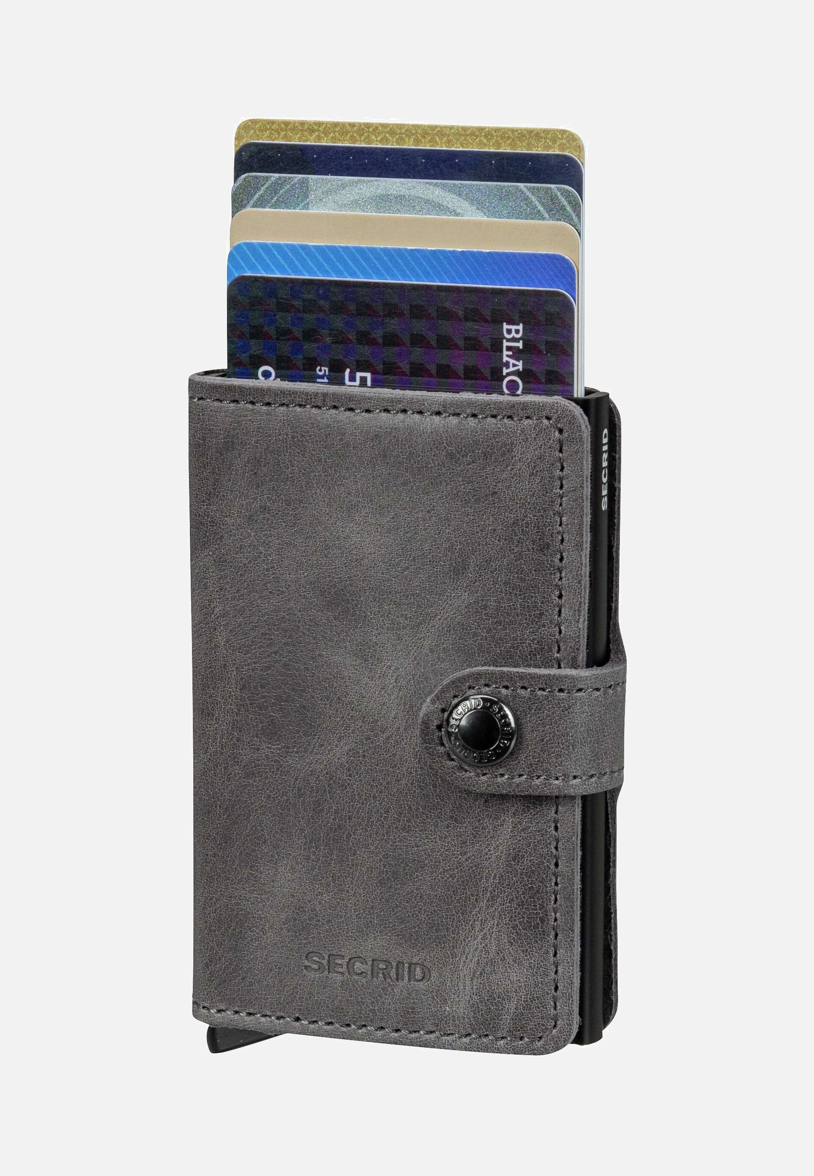 Miniwallet Vintage Grey-Black - Portemonnaie - Image 4