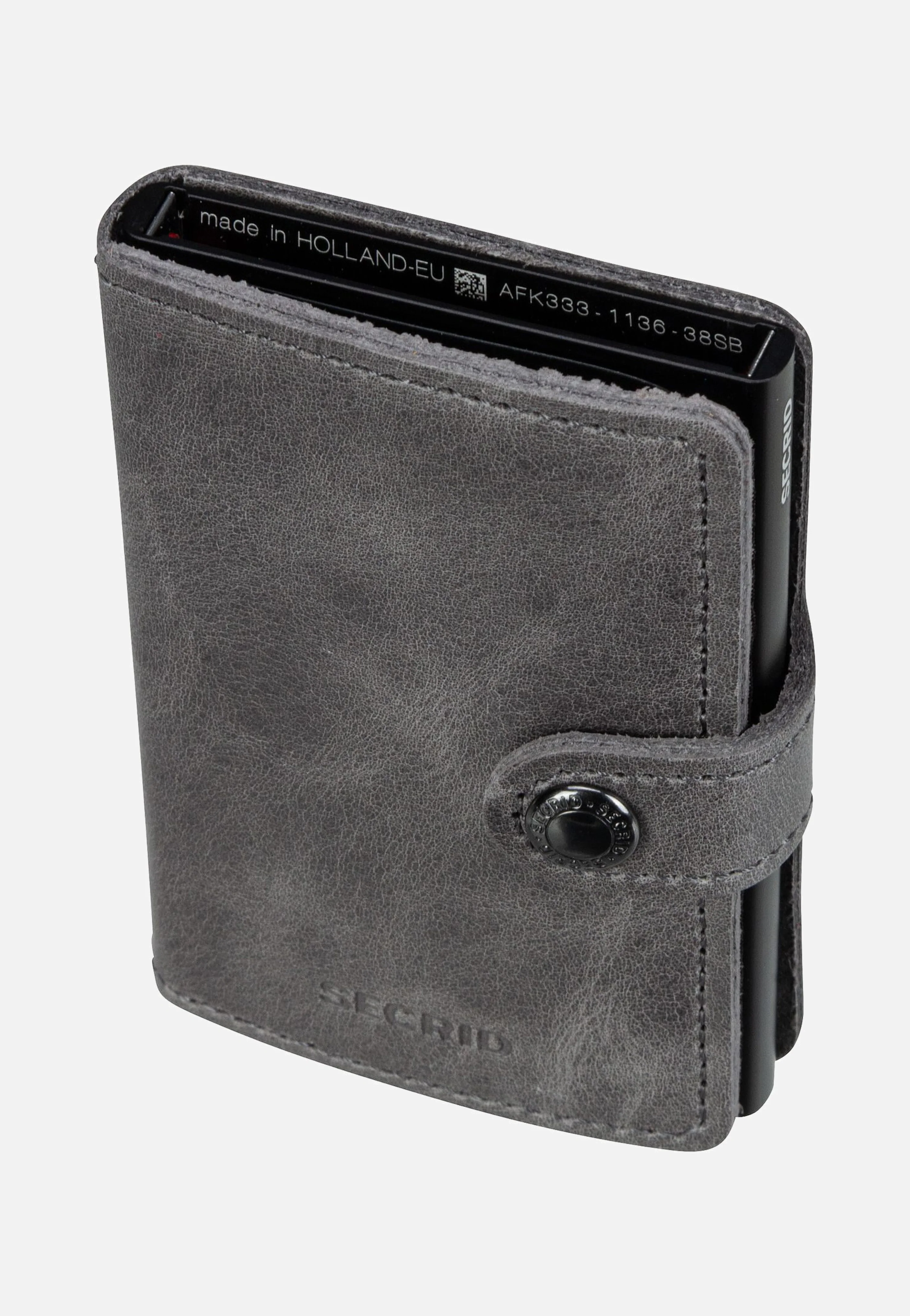 Miniwallet Vintage Grey-Black - Portemonnaie - Image 6