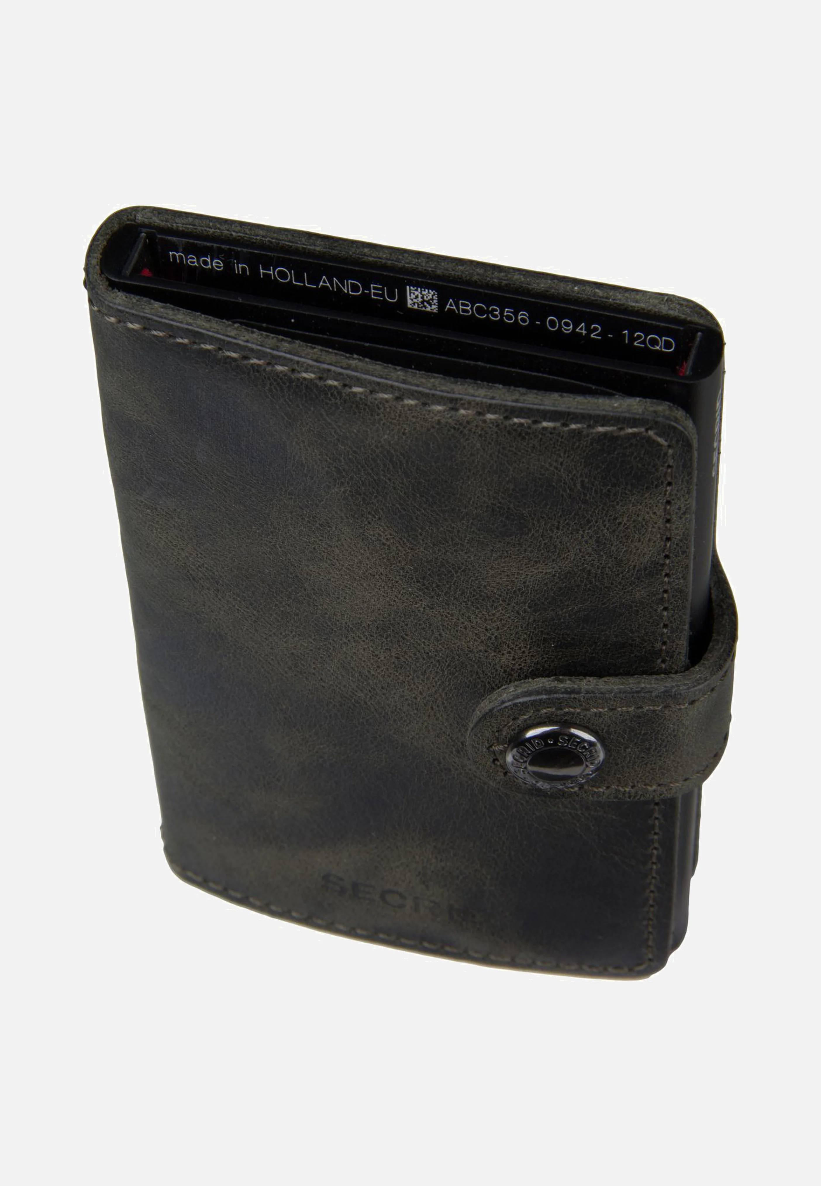 Miniwallet Vintage Olive-Black - Portemonnaie - Image 7