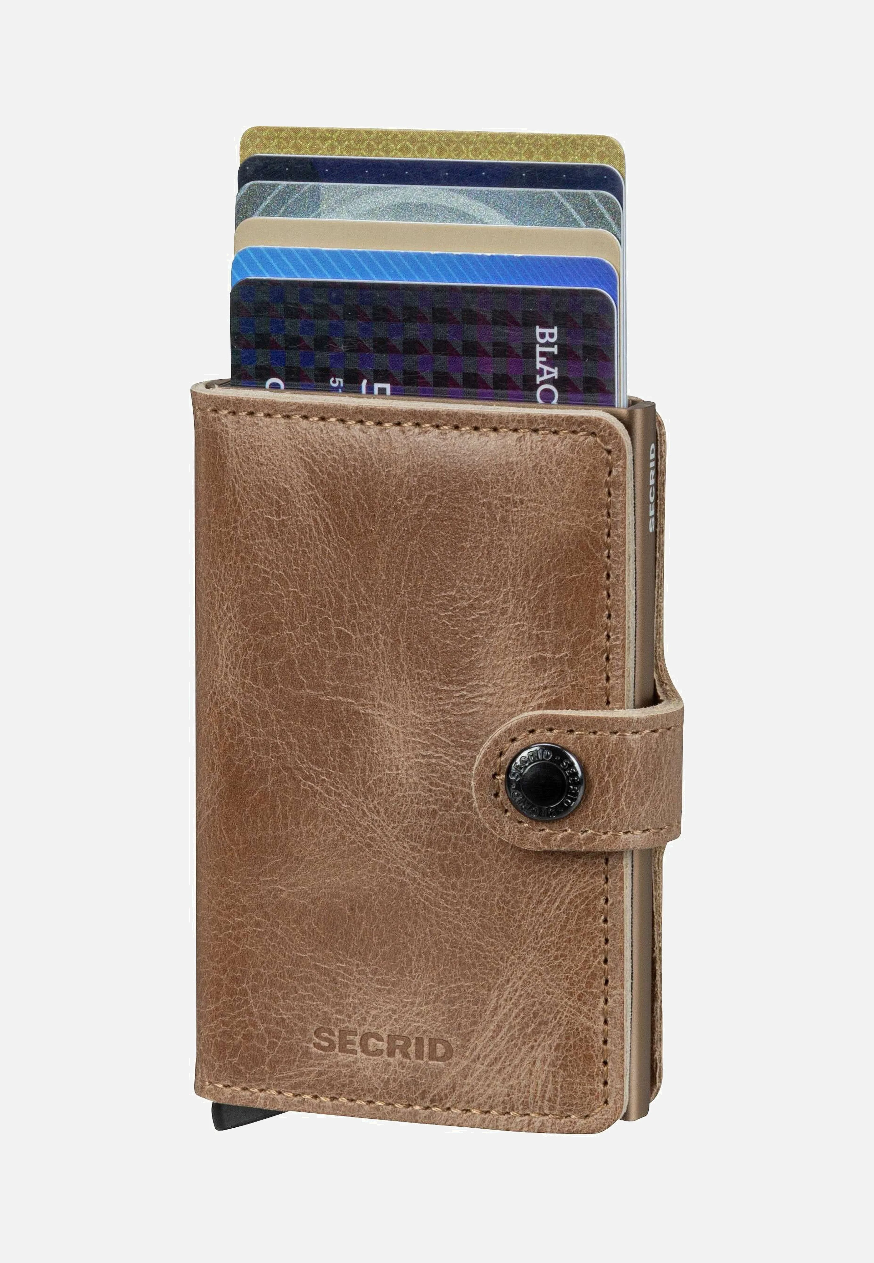 Miniwallet Vintage Taupe - Portemonnaie - Image 3