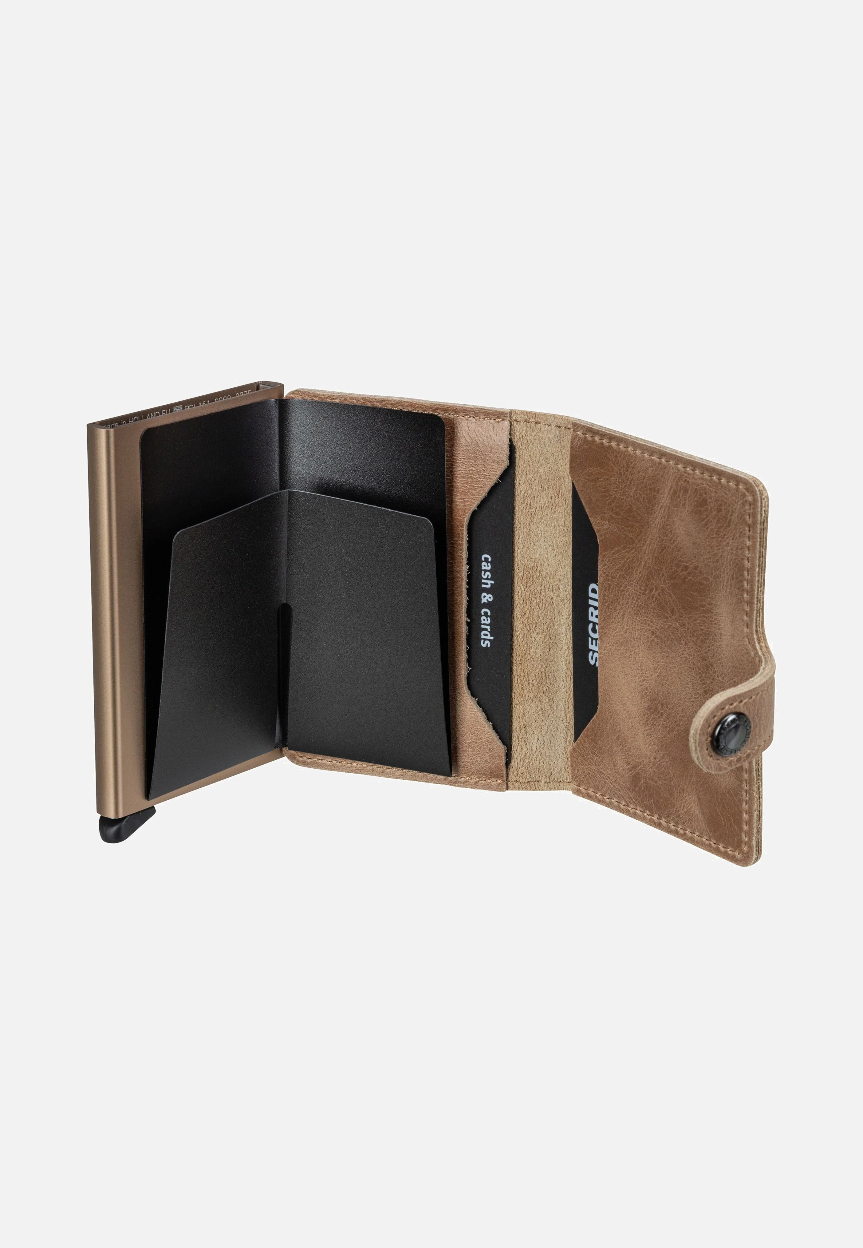 Miniwallet Vintage Taupe - Portemonnaie - Image 4