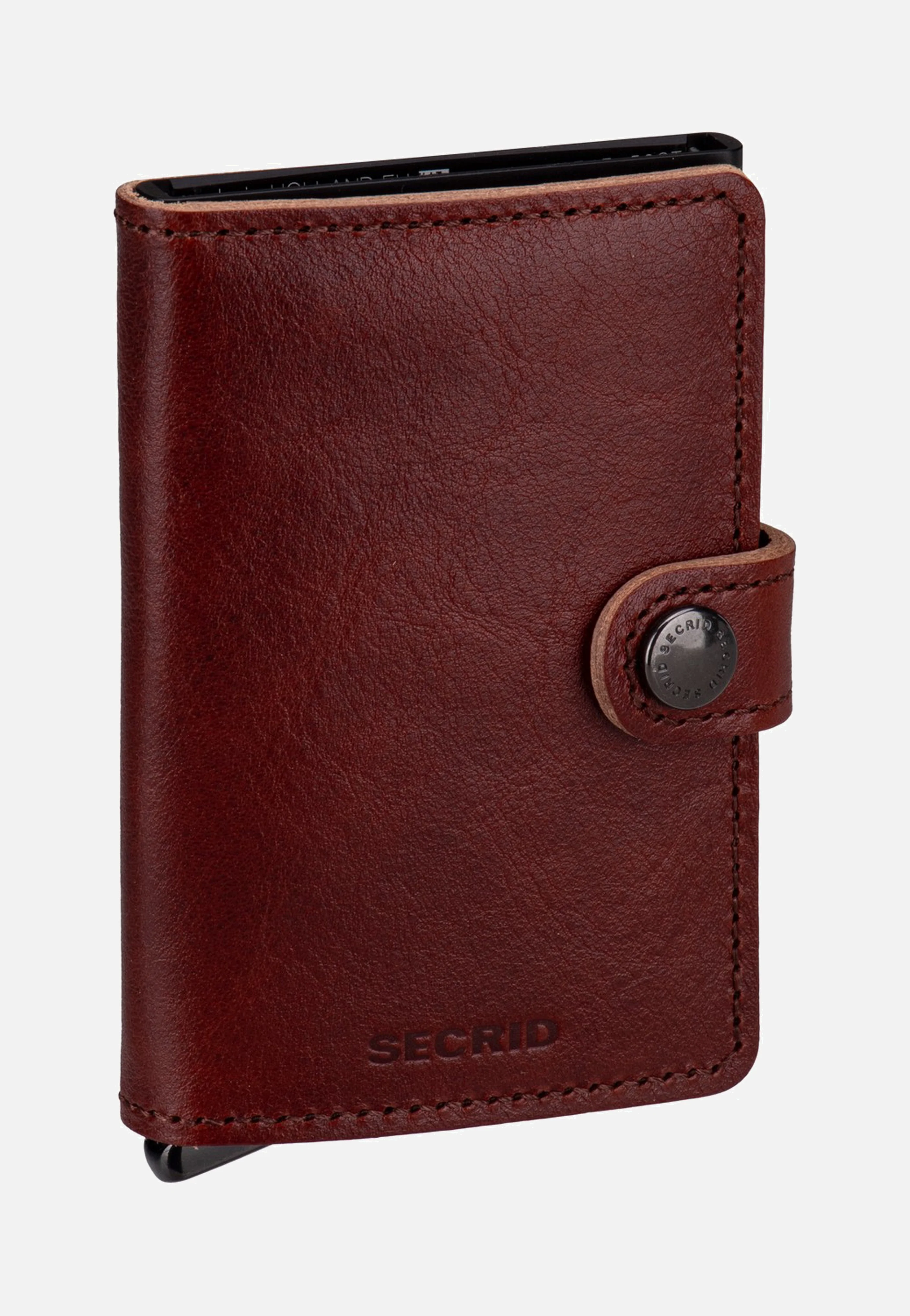Premium Miniwallet+ Basco Brown - Portemonnaie