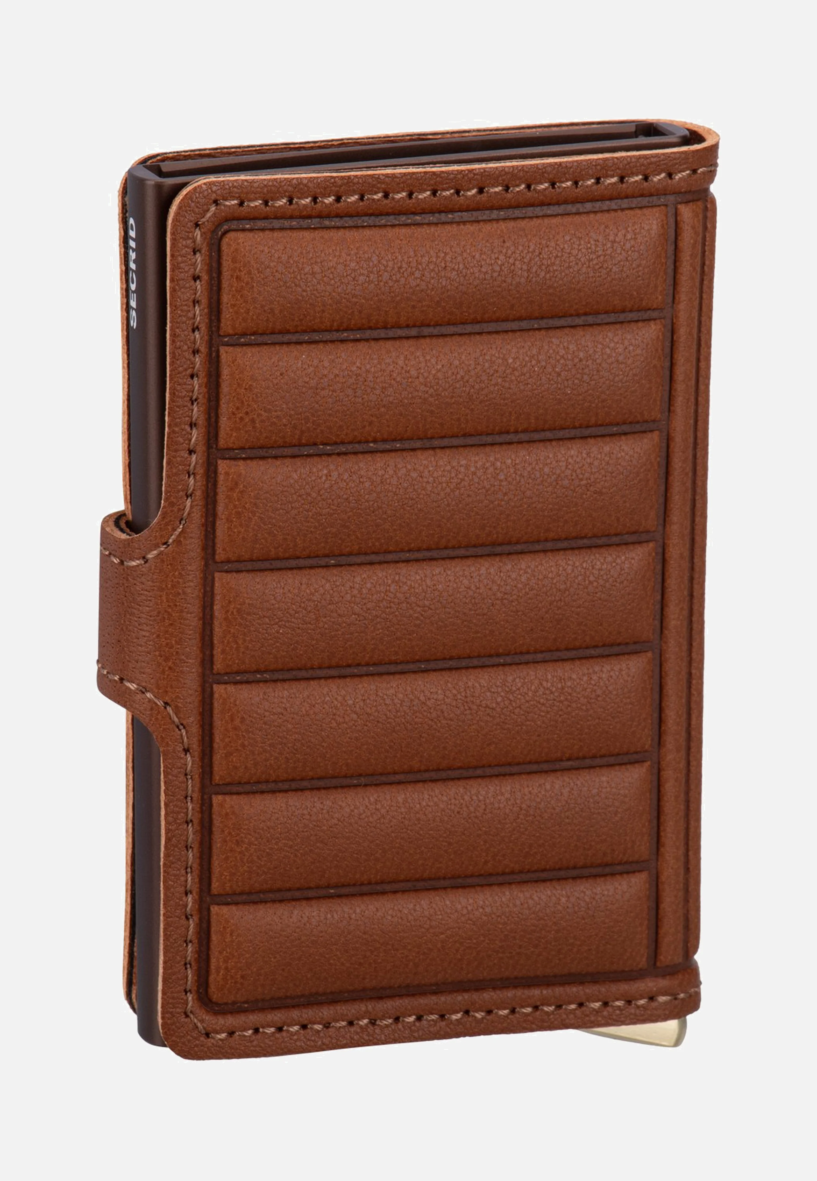 Premium Miniwallet+ Emboss Lin Cognac - Portemonnaie - Image 3
