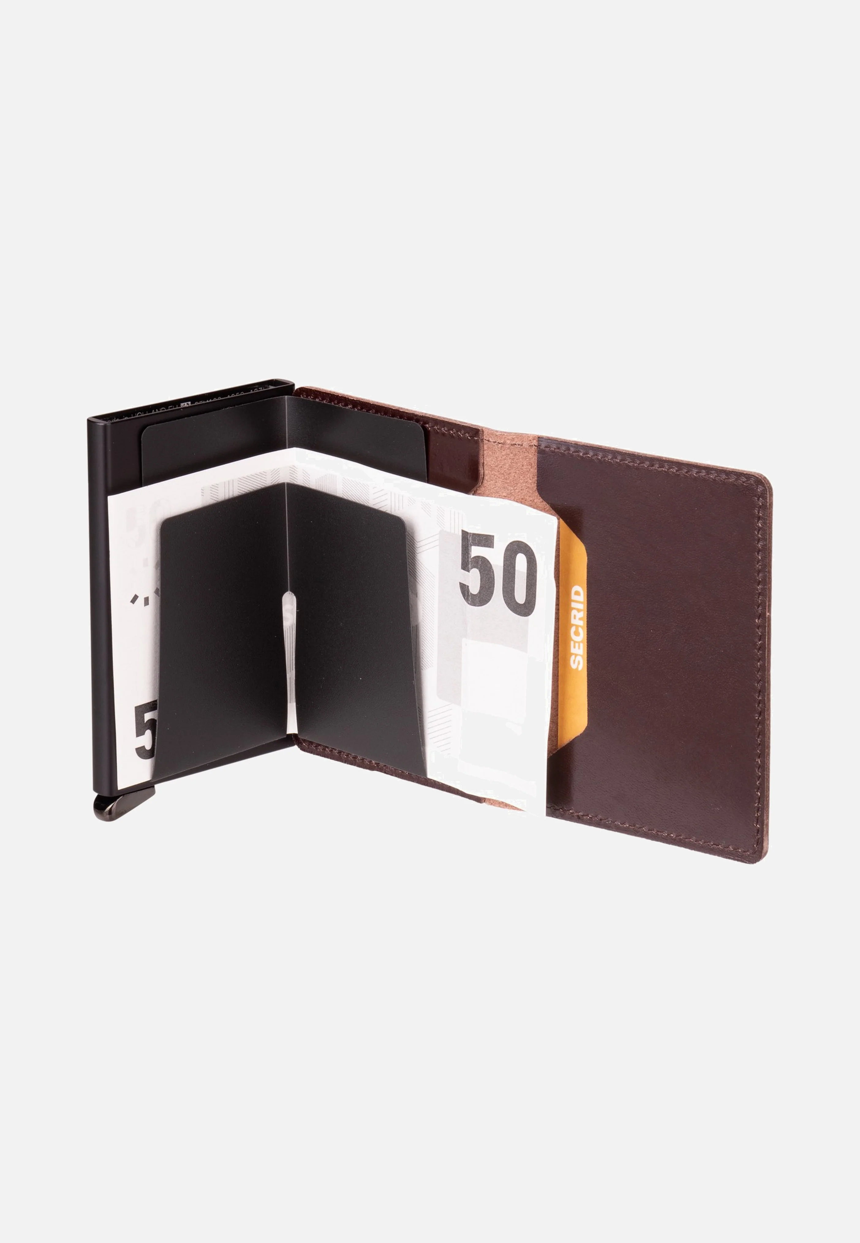 Slimwallet Dusk Dark Brown+ - Portemonnaie - Image 4