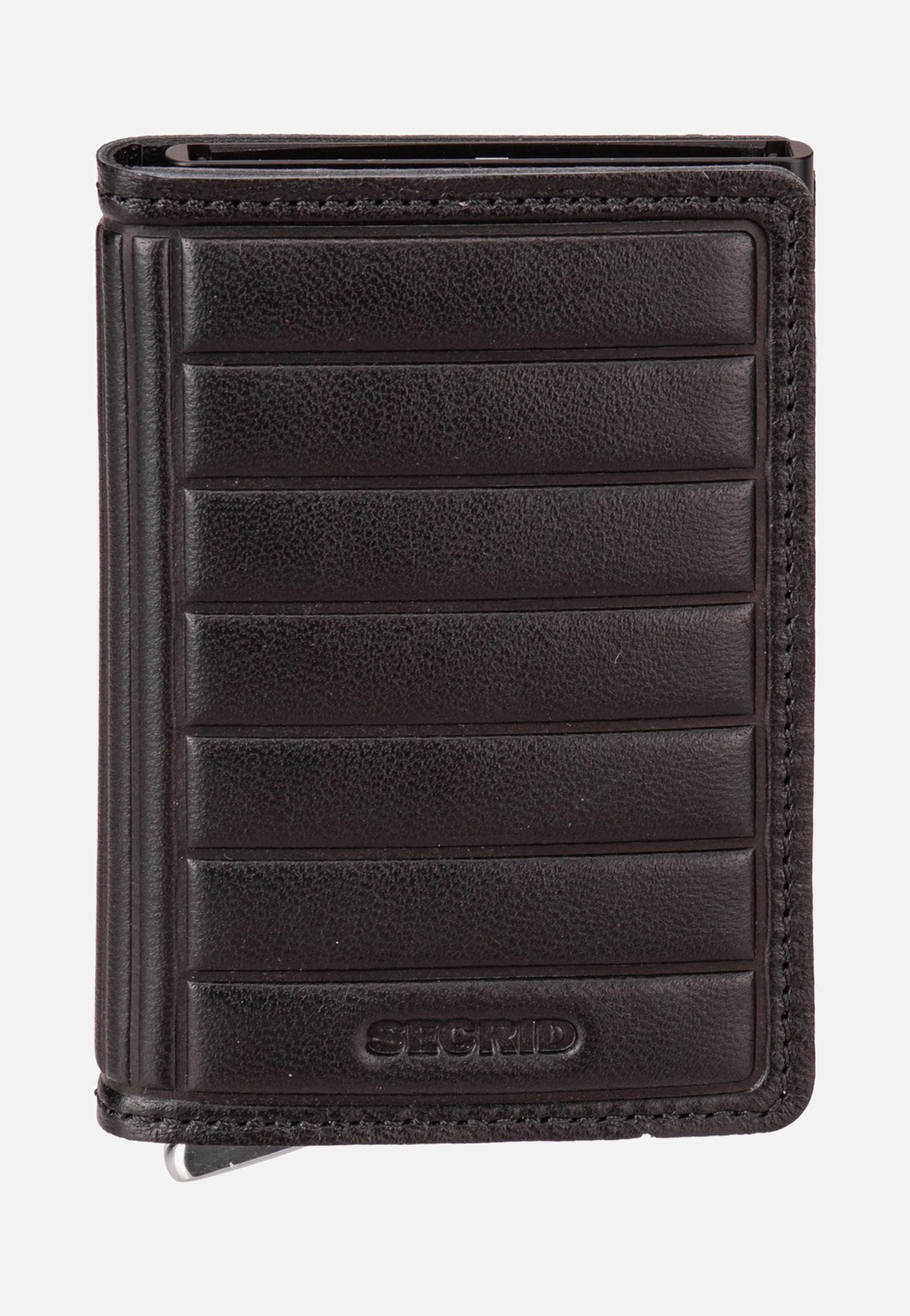 Slimwallet Emboss Lines Black+ - Portemonnaie - Image 2