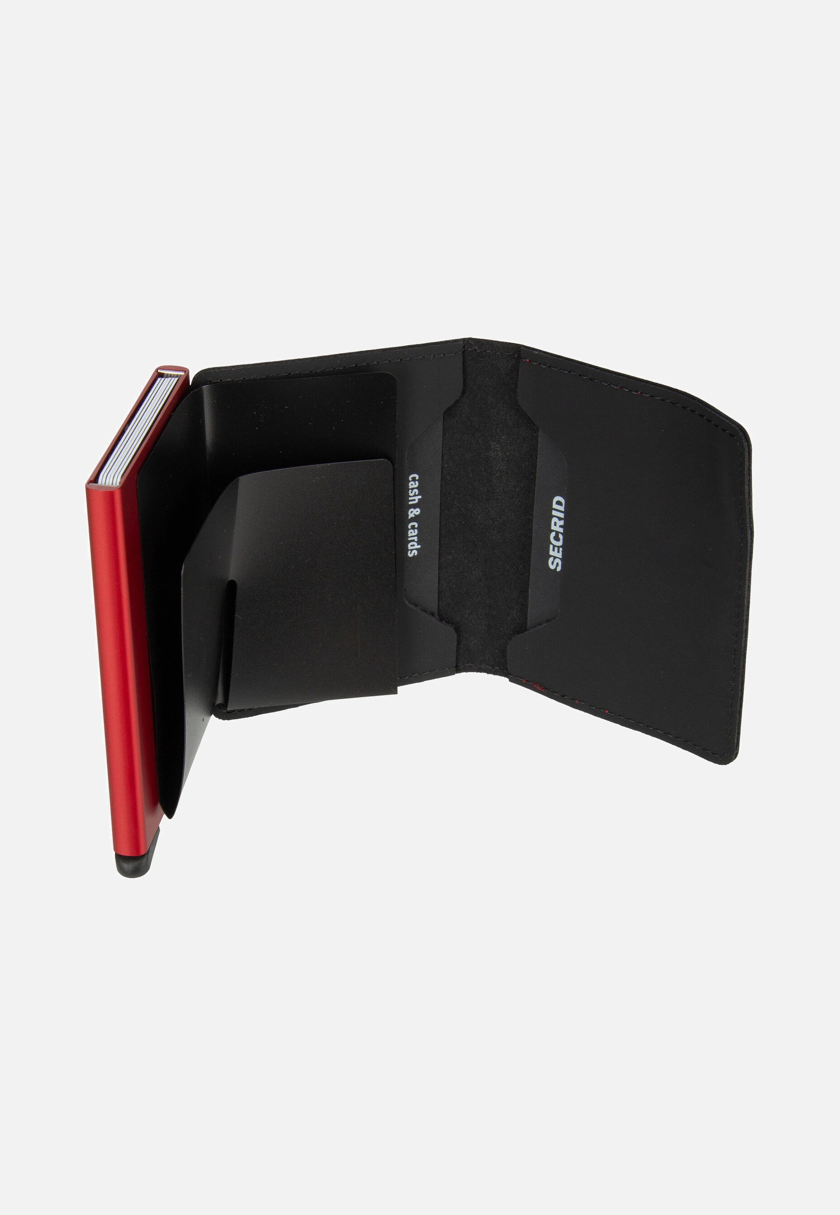 Slimwallet Matte Black & Red - Portemonnaie - Image 3