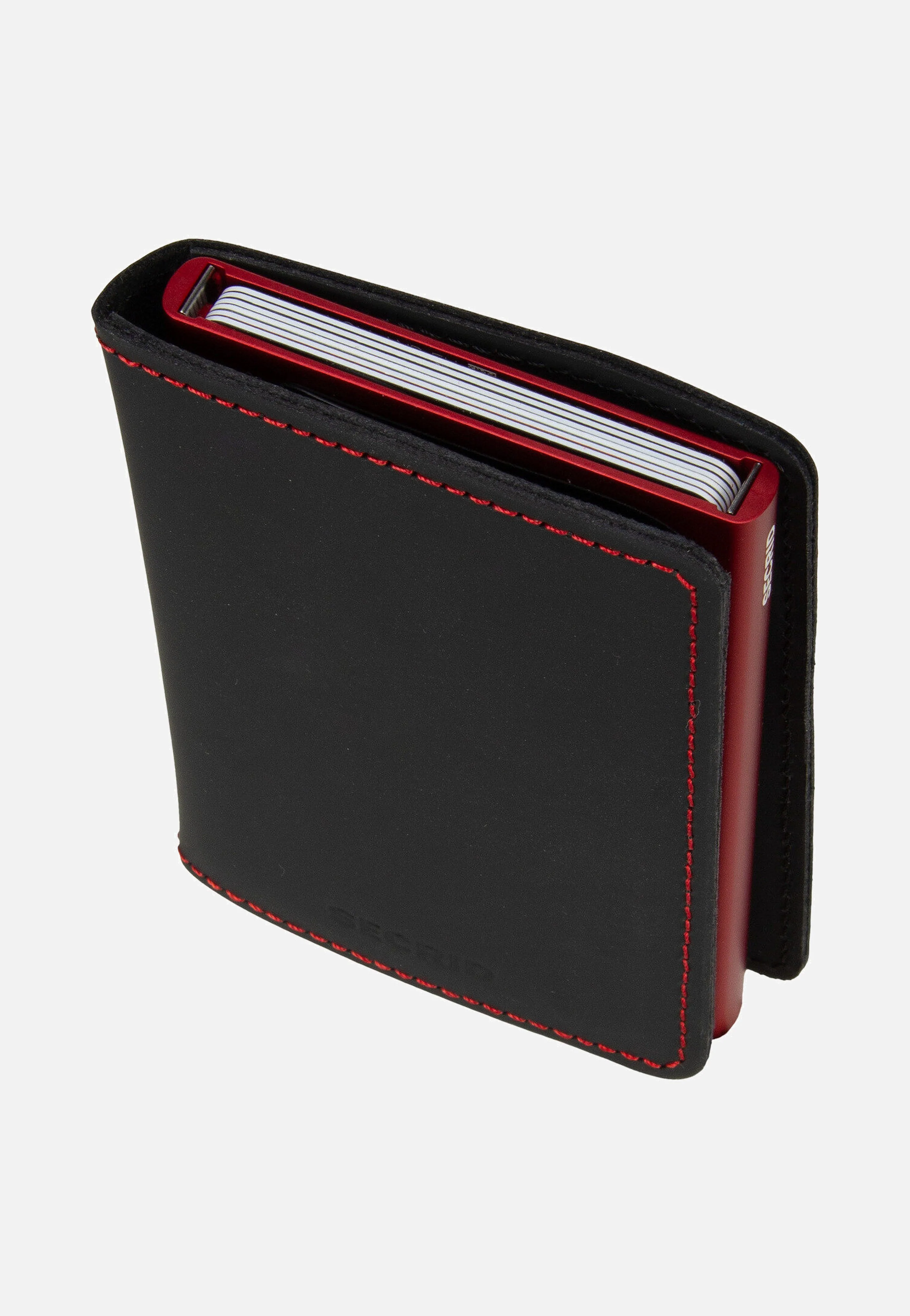 Slimwallet Matte Black & Red - Portemonnaie - Image 7