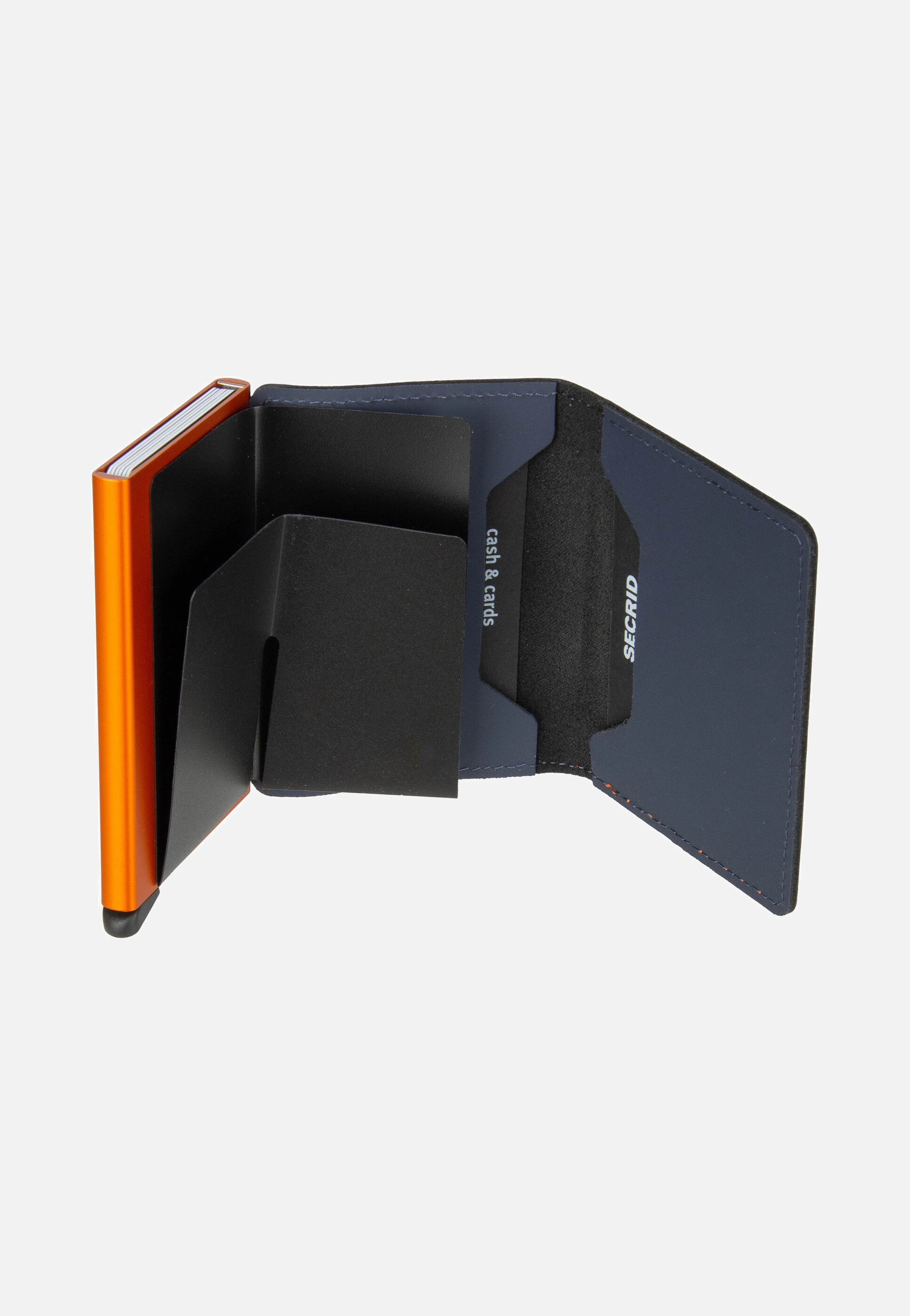 Slimwallet Matte Night Blue-Orange - Portemonnaie - Image 3