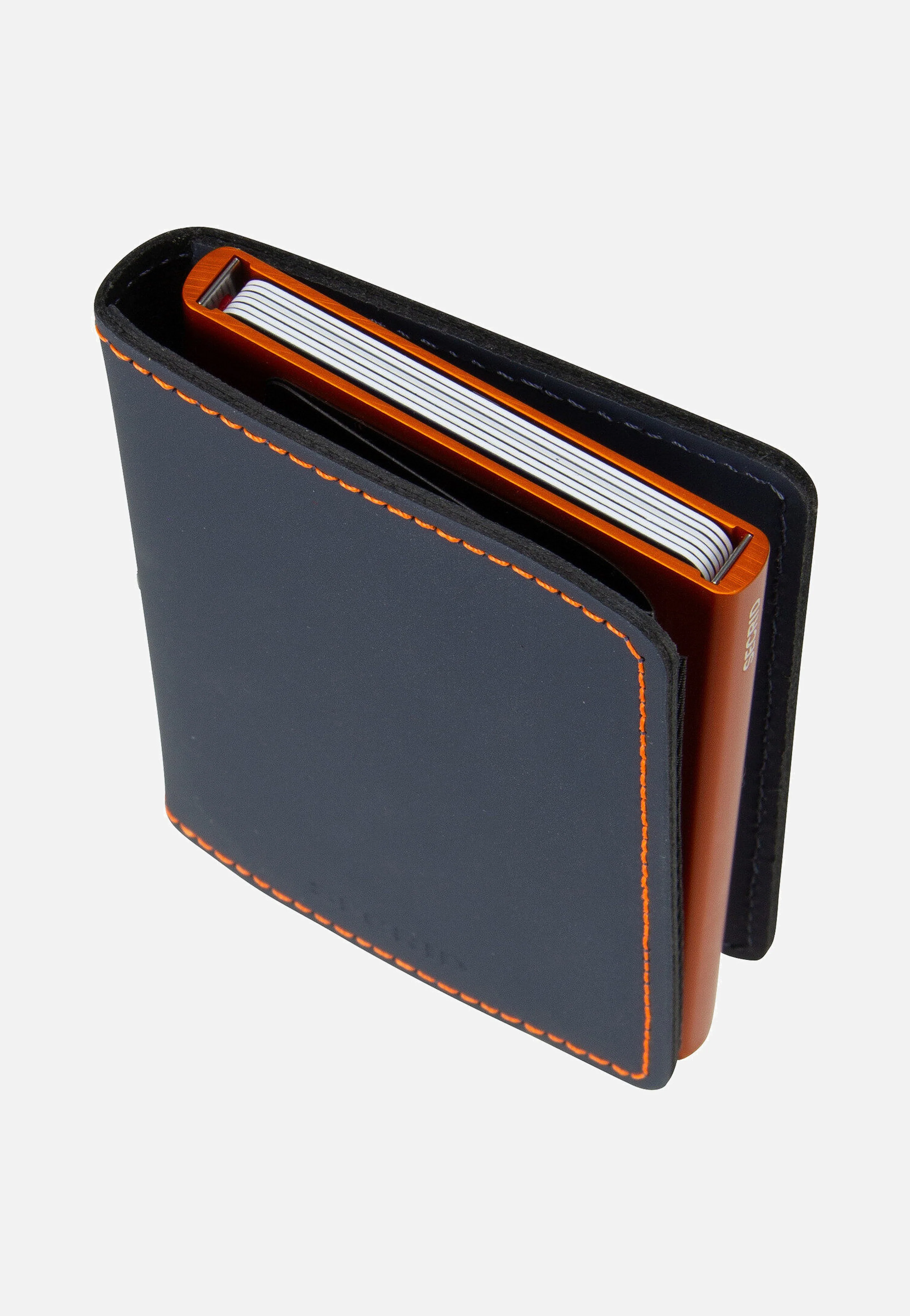 Slimwallet Matte Night Blue-Orange - Portemonnaie - Image 7