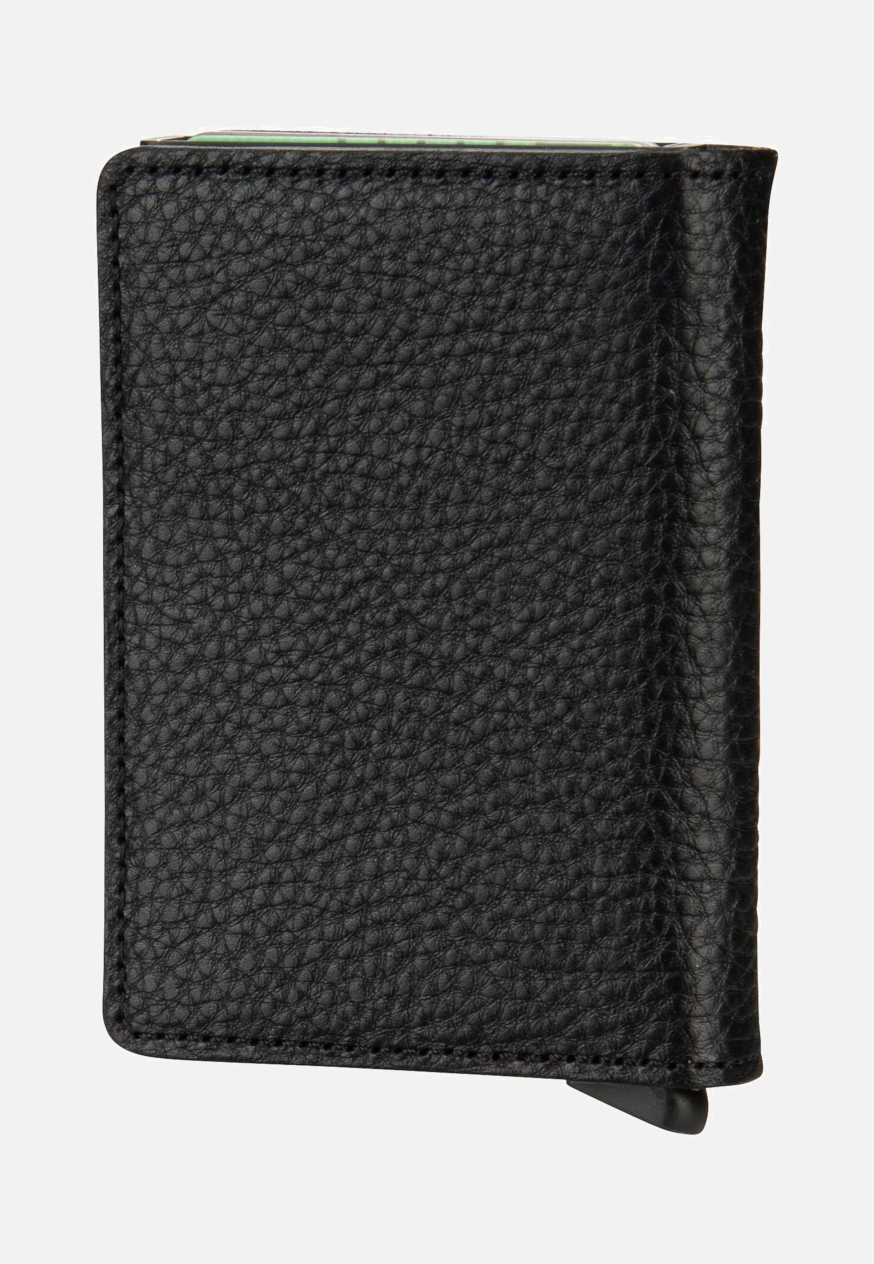 Slimwallet Veg Tanned Black-Black - Portemonnaie - Image 2