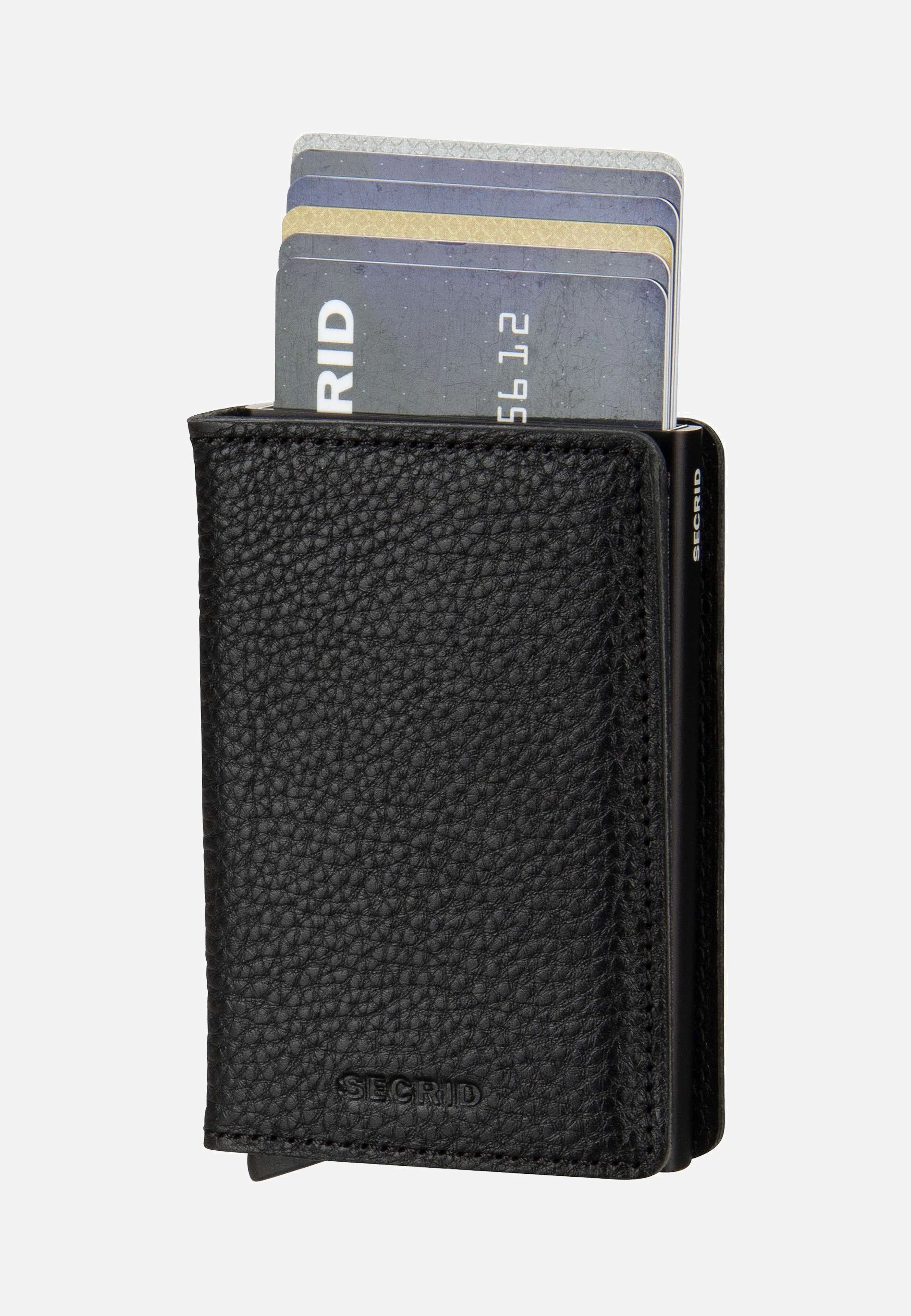 Slimwallet Veg Tanned Black-Black - Portemonnaie - Image 5