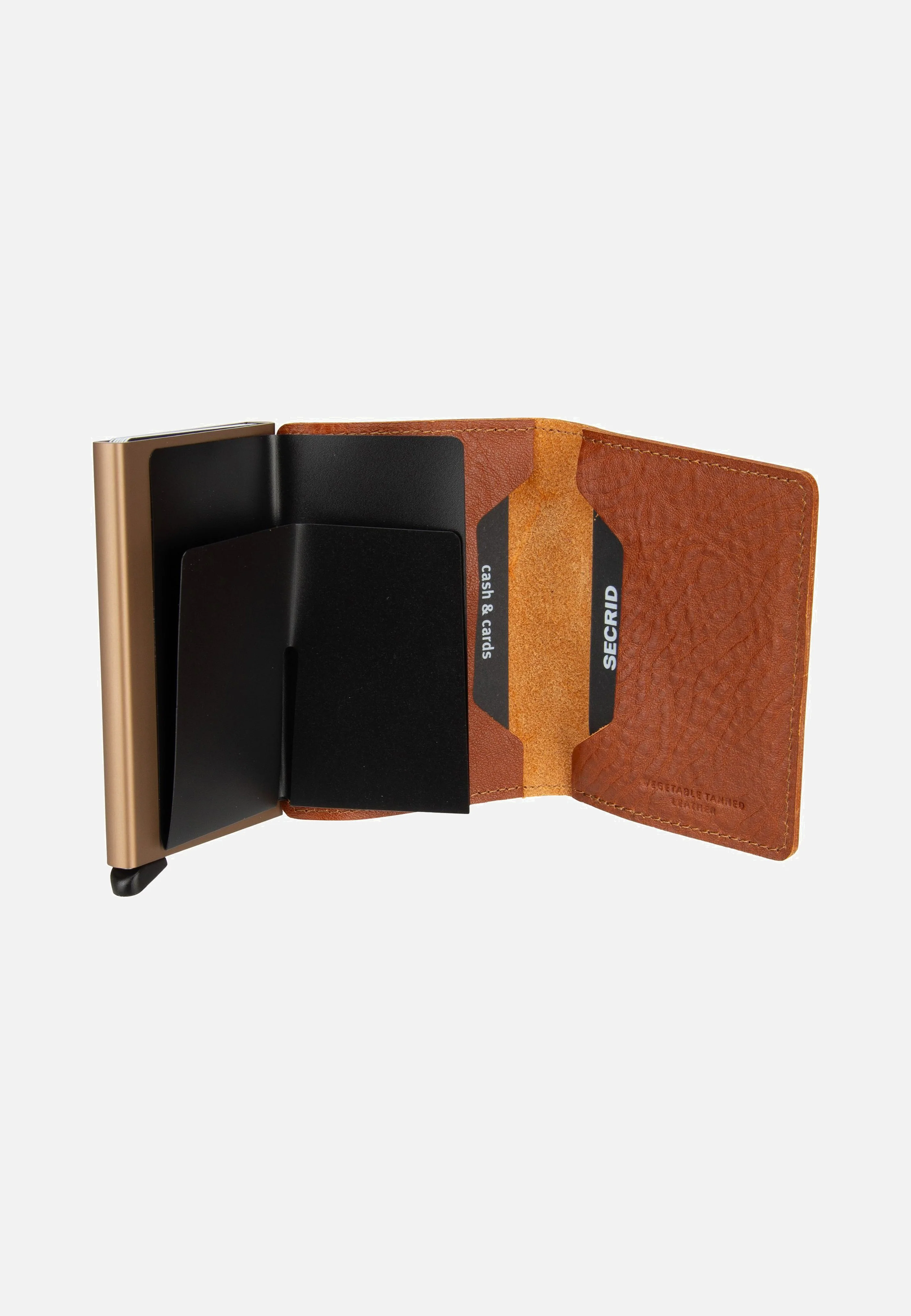 Slimwallet Veg Tanned Caramello-Sand - Portemonnaie - Image 3