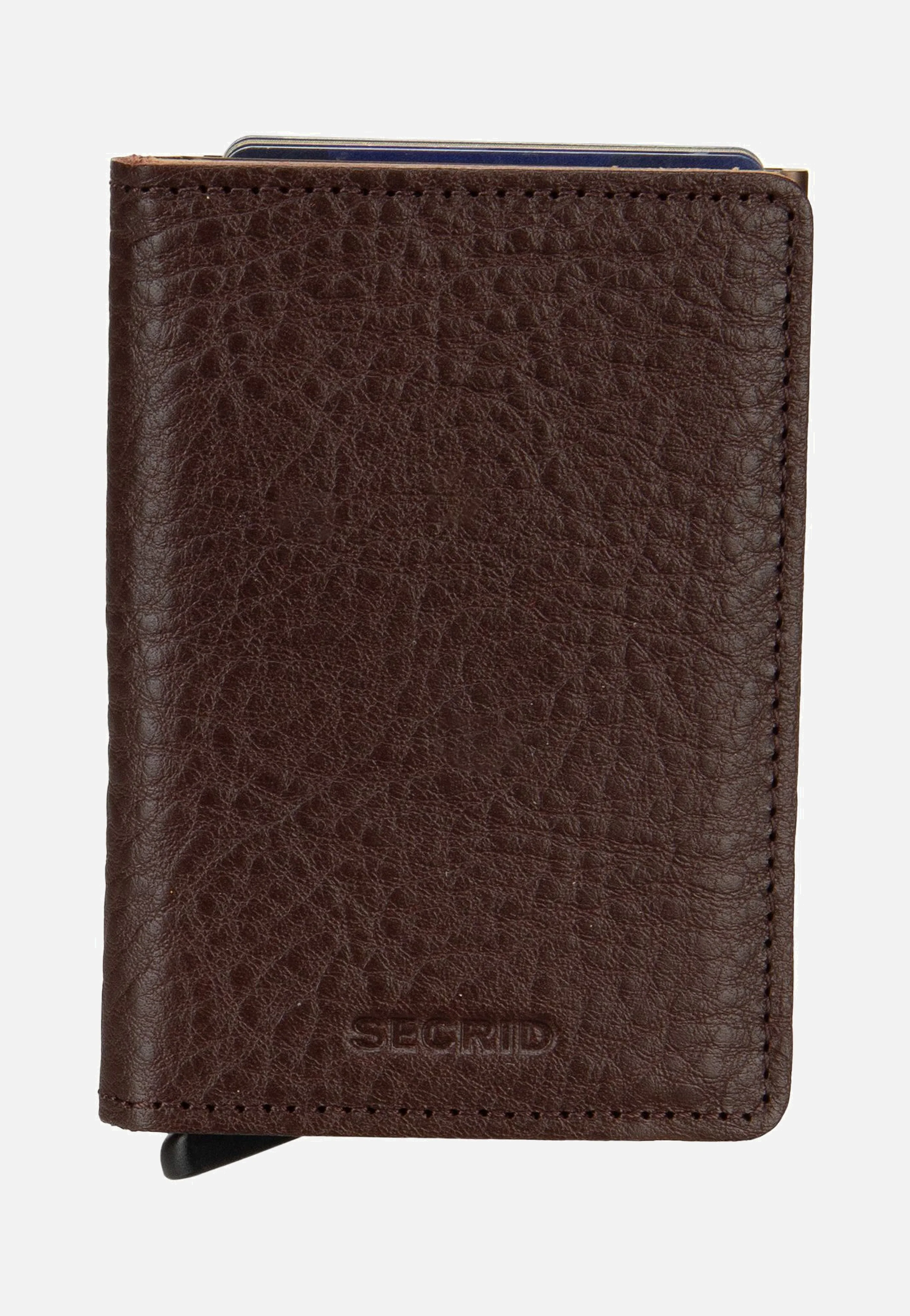 Slimwallet Veg Tanned Espresso-Brown - Portemonnaie - Image 8