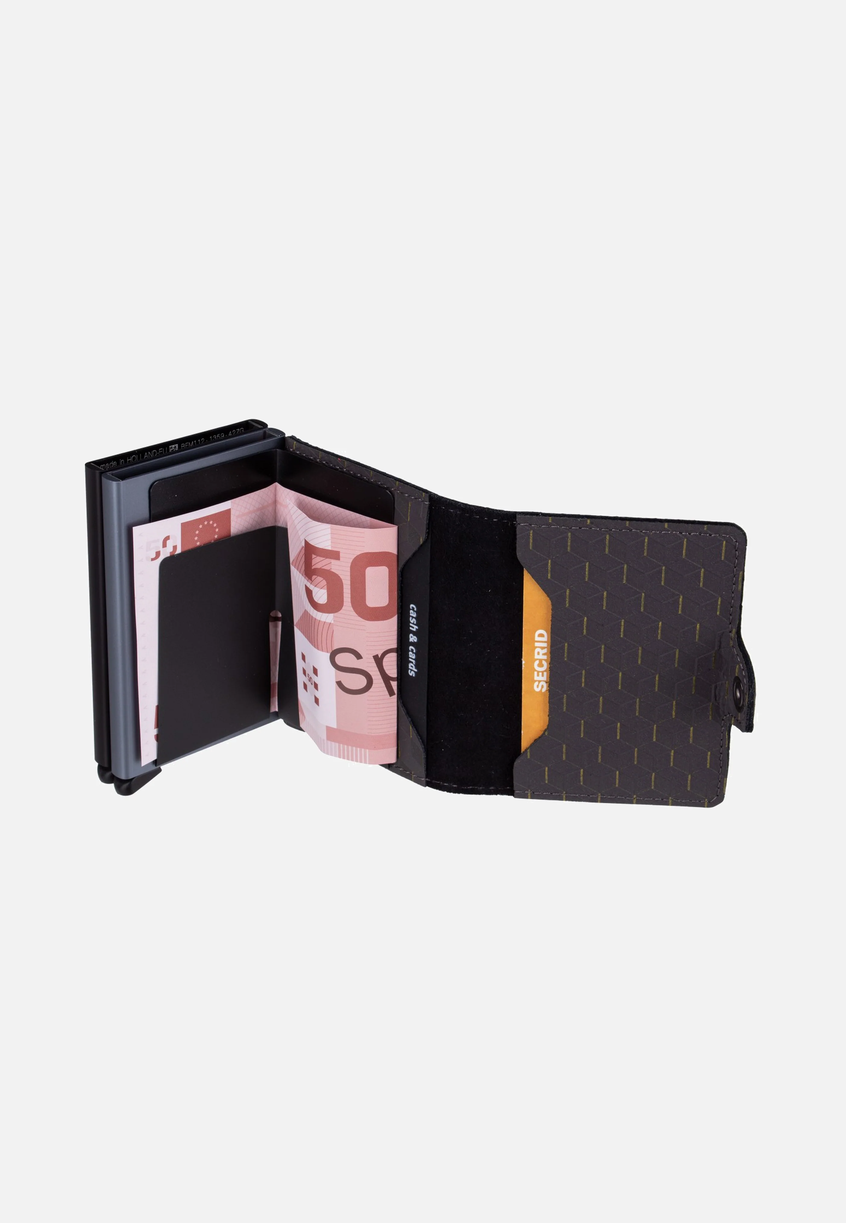 Twinwallet Optical Grey-Yellow - Portemonnaie - Image 6