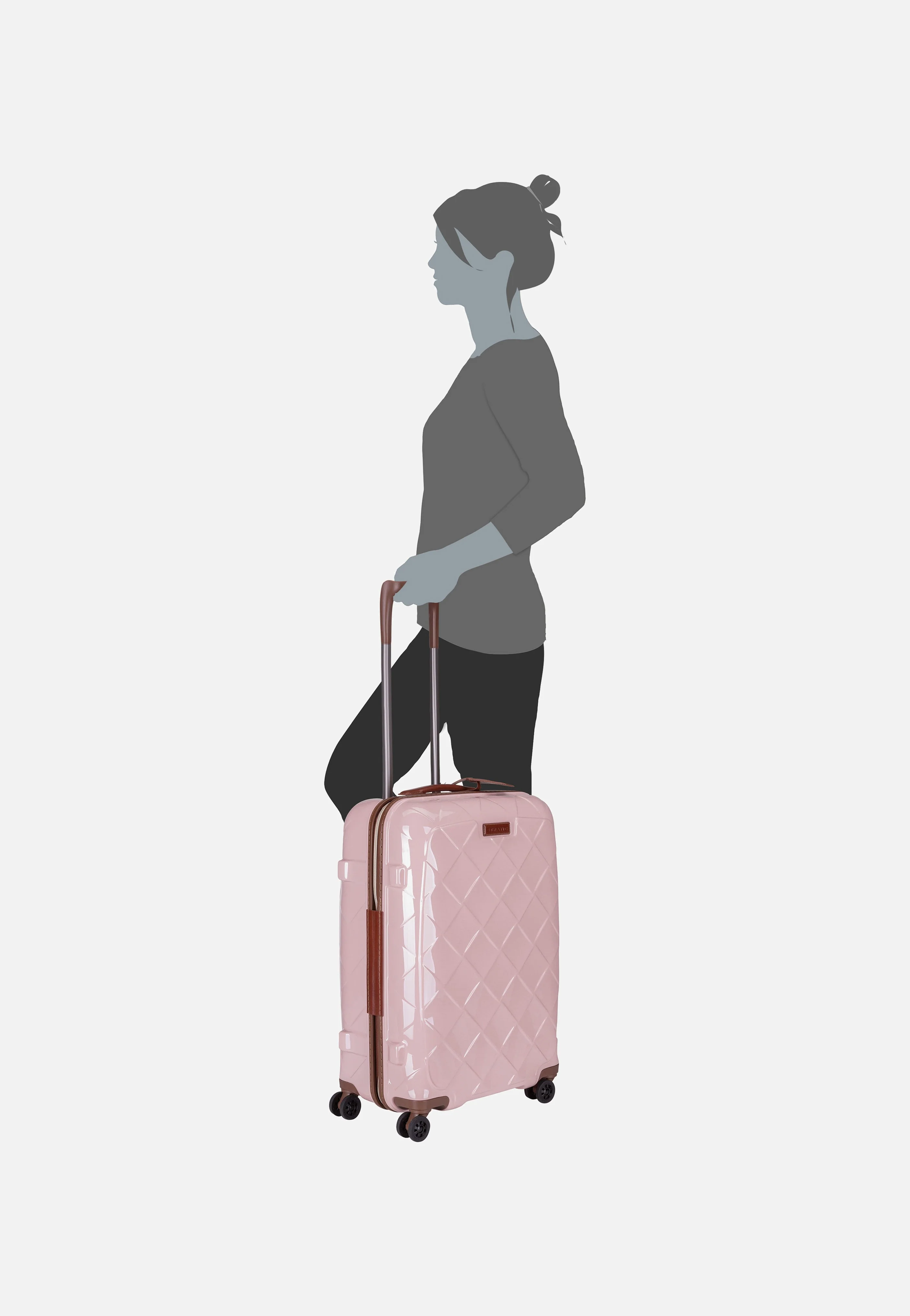 Leather & More Trolley M Rose - Koffer - Image 8