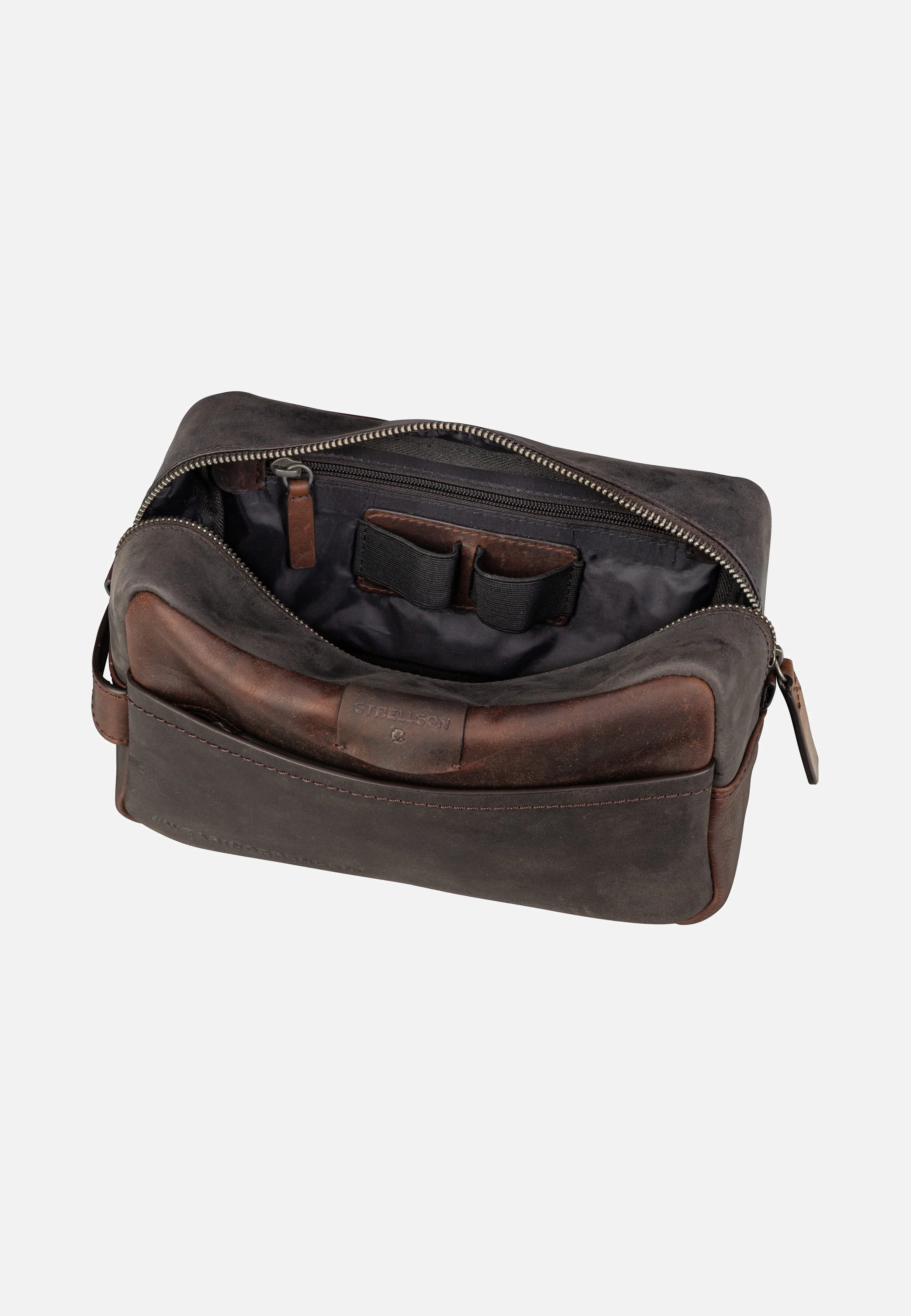 Brick Lane Dick Washbag SHZ Dark Brown - Kulturbeutel - Image 4
