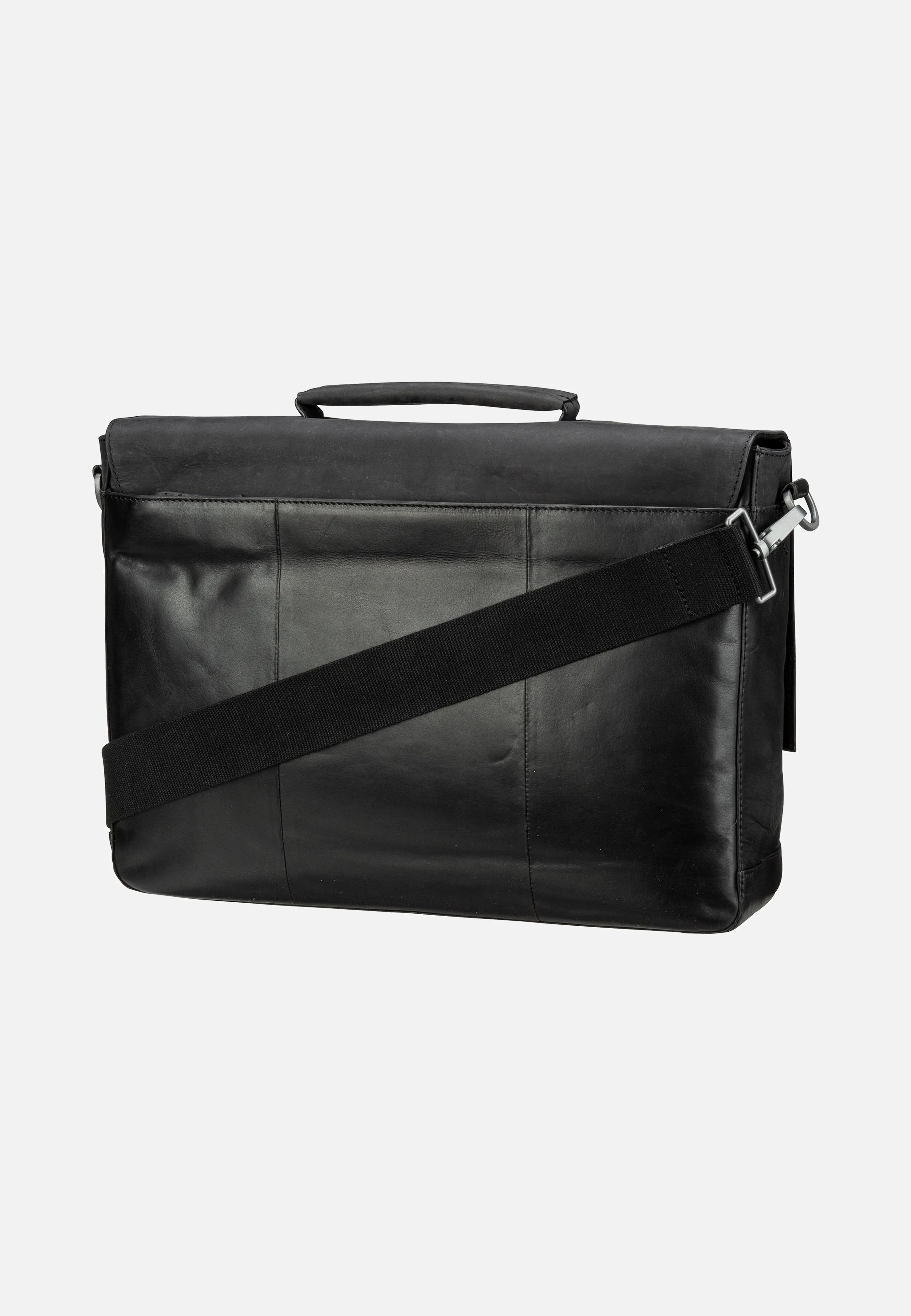 Brick Lane Jim Briefbag LHF Black - Aktentasche - Image 3