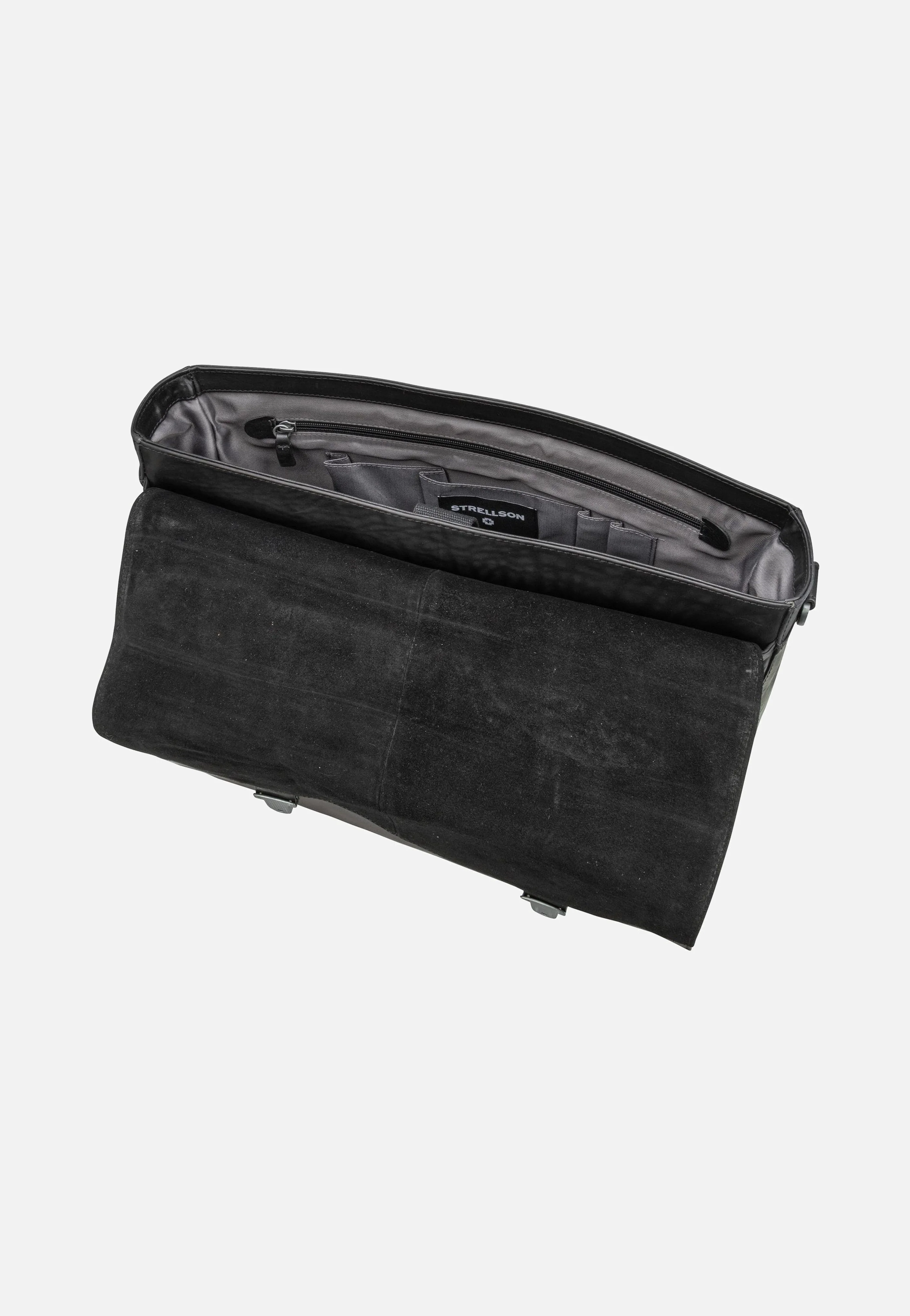 Brick Lane Jim Briefbag LHF Black - Aktentasche - Image 4