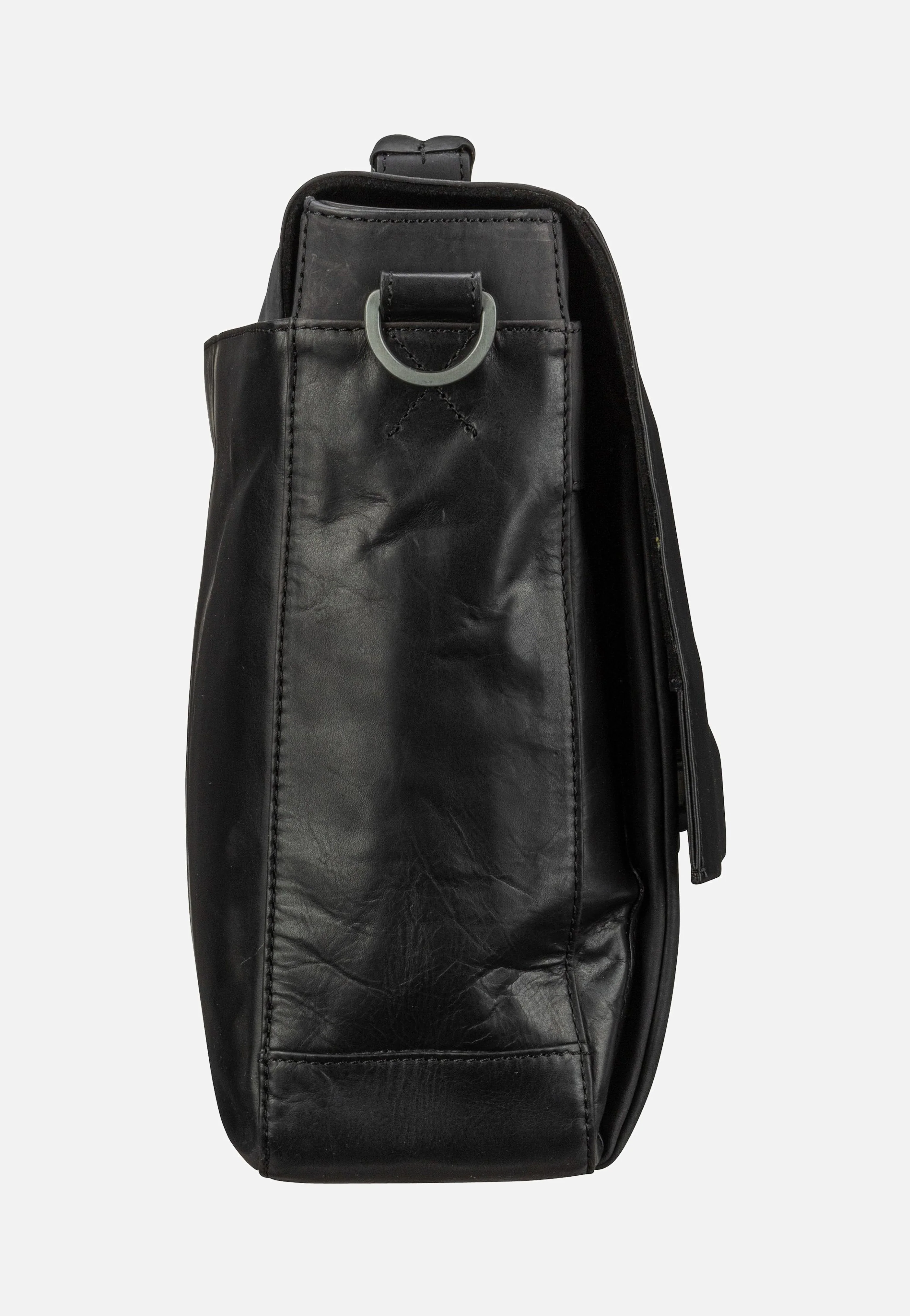 Brick Lane Jim Briefbag LHF Black - Aktentasche - Image 7