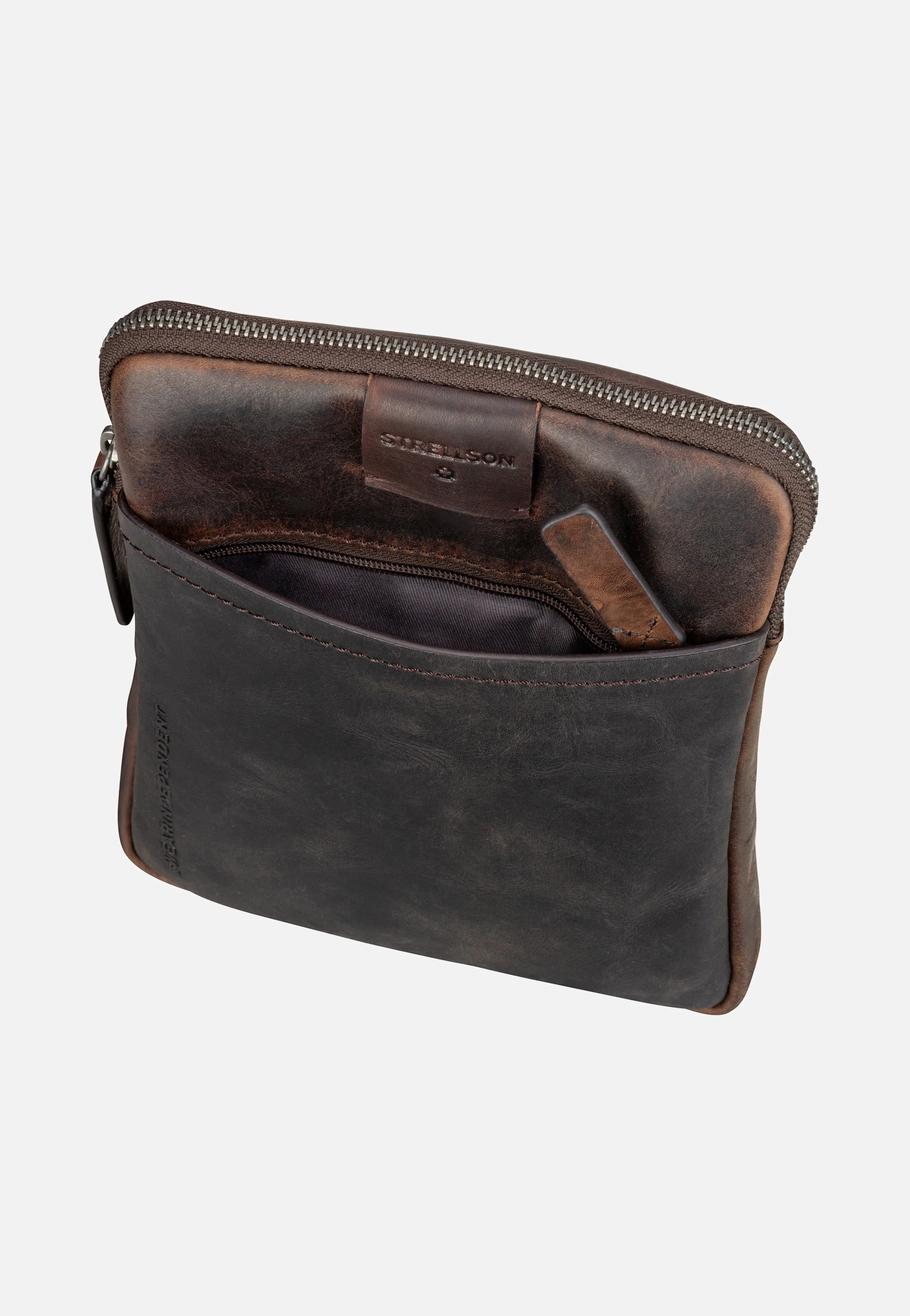 Brick Lane Marcus XSVZ1 Dark Brown - Beuteltasche - Image 3