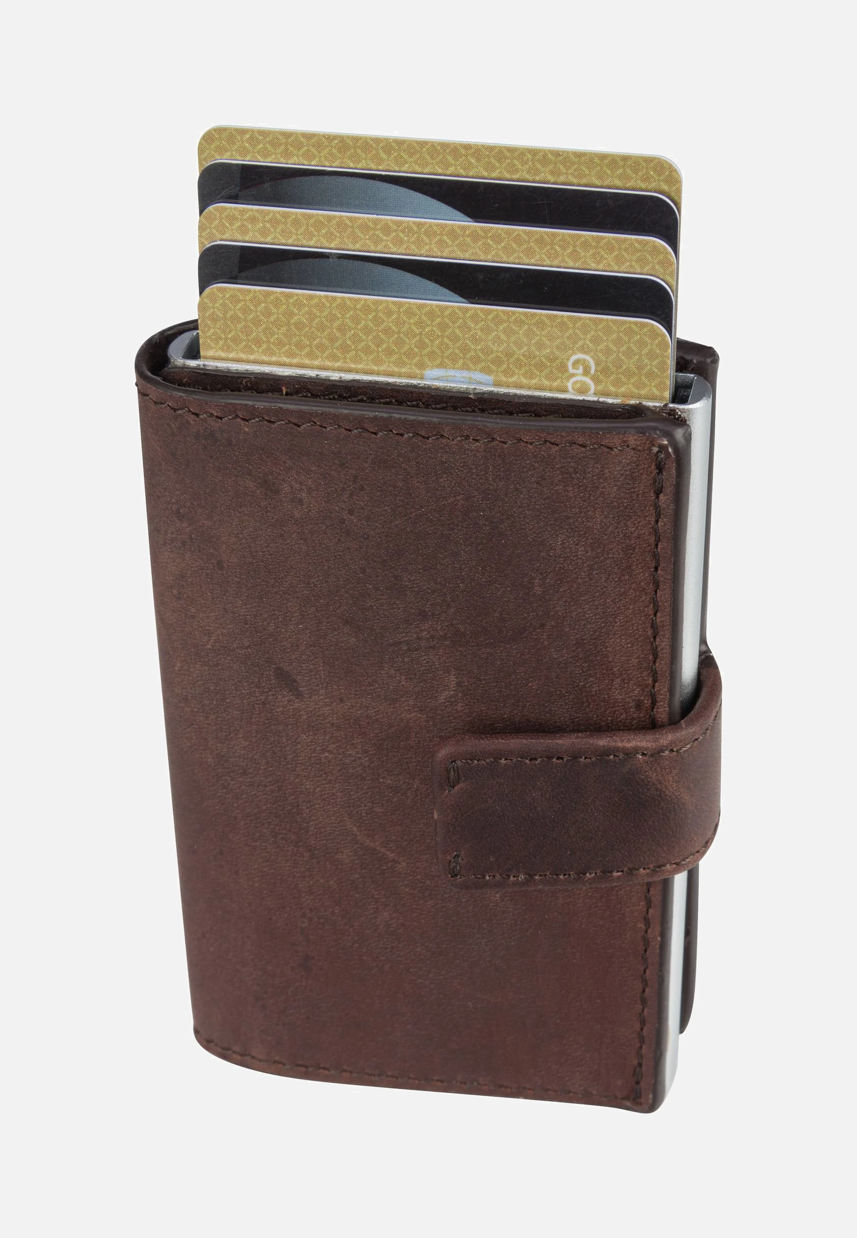 Camden C Three E-Cage SV8F Dark Brown - Kartenetui - Image 5