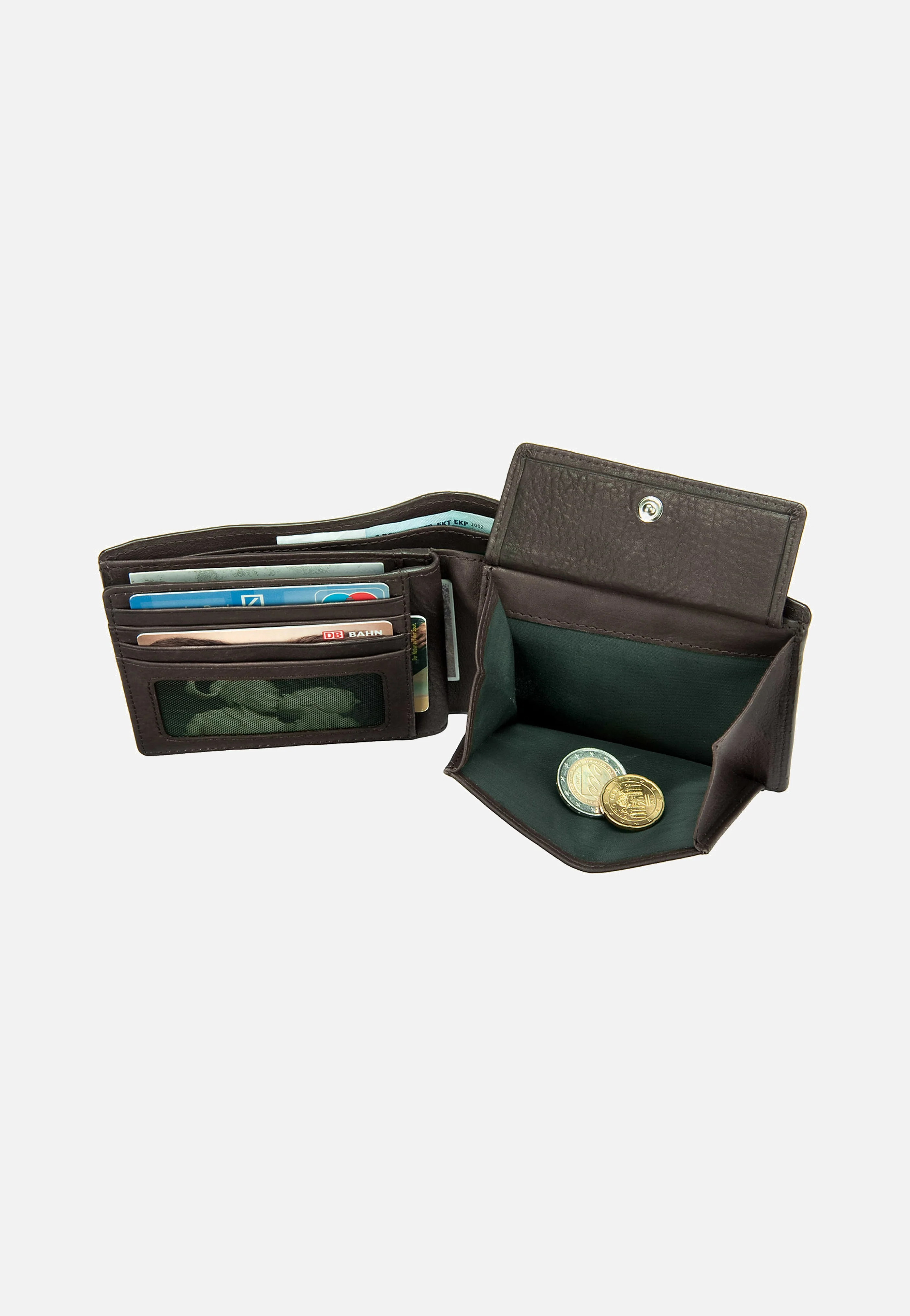Harrison Bill Fold 1045 Dark Brown - Portemonnaie - Image 3