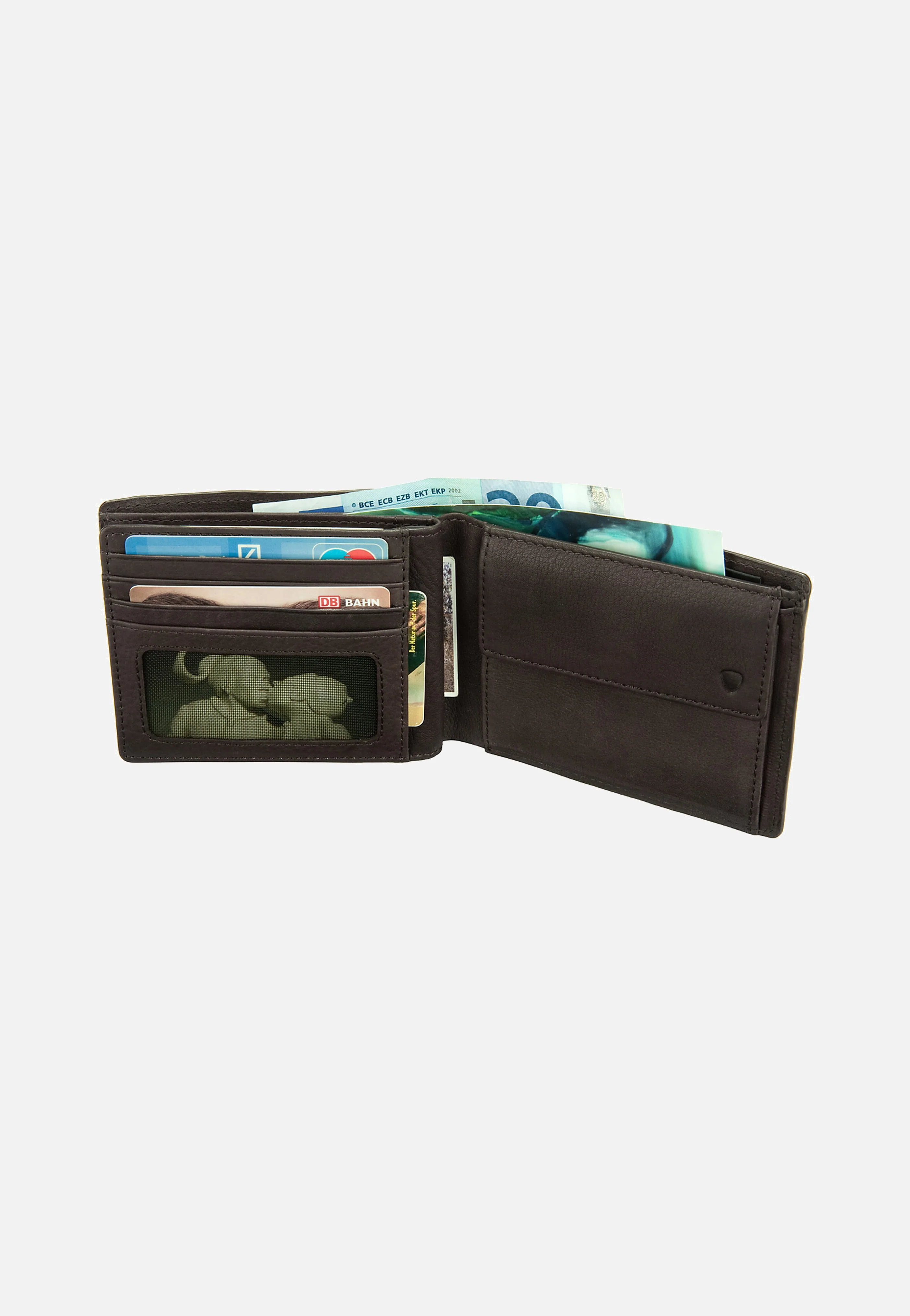 Harrison Bill Fold 1045 Dark Brown - Portemonnaie - Image 4